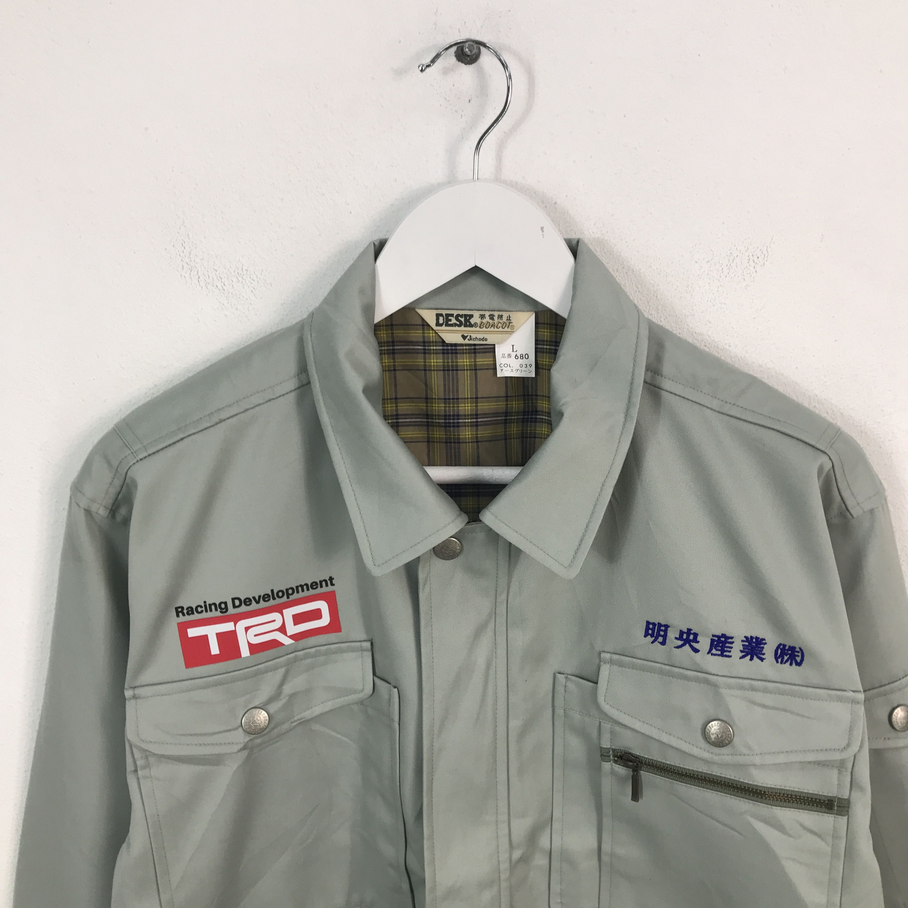 Japanese Brand Toyota Racing Custom Worker Uniform Jacket Size US L / EU 52-54 / 3 - 2 Thumbnail