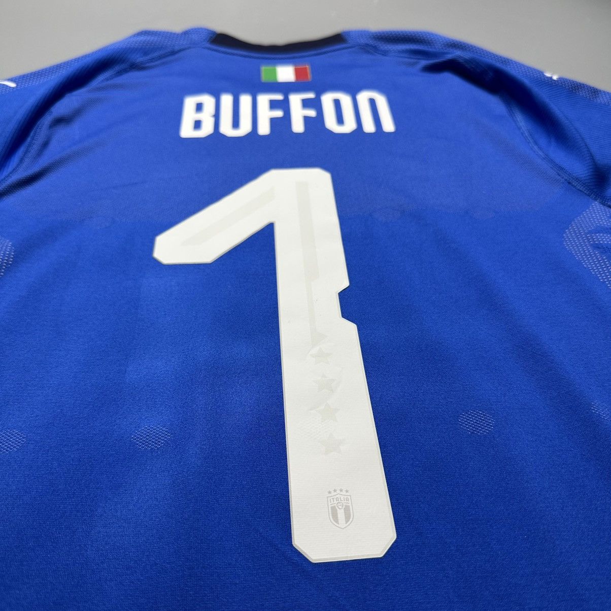 Puma ITALY PUMA 2018 WORLD CUP PLAYER ISSUE GK JERSEY #1 BUFFON Size US XL / EU 56 / 4 - 10 Thumbnail