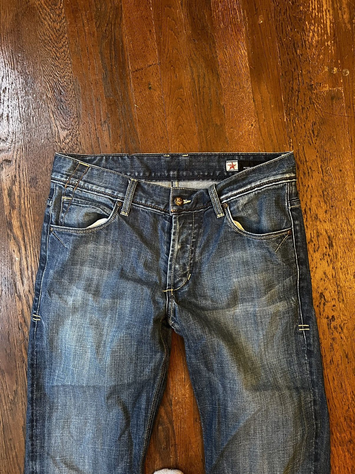 Ed Hardy Vintage Rare People’s Liberation Jeans Size 32" / US 10 / IT 46 - 2 Thumbnail