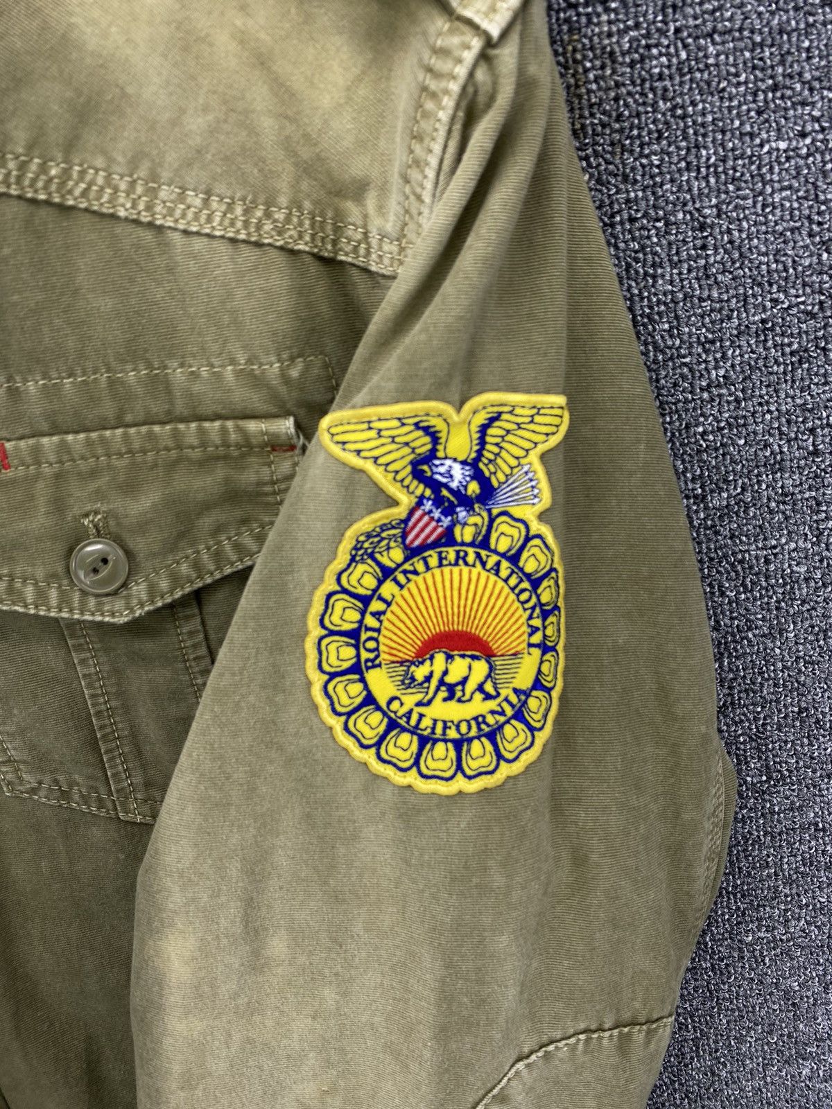Japanese Brand Vintage Roial International California Military Army Jacket Size US M / EU 48-50 / 2 - 10 Thumbnail