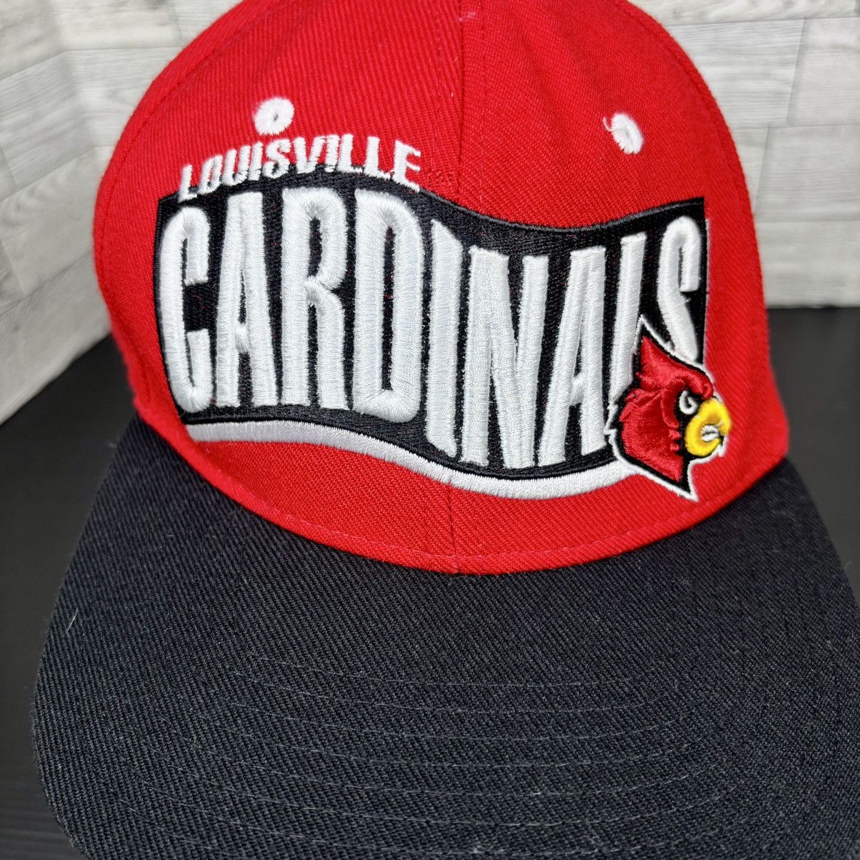 Zephyr Louisville Cardinals Spellout Hat Cap Mens Zephyr Snapback Size ONE SIZE - 7 Thumbnail