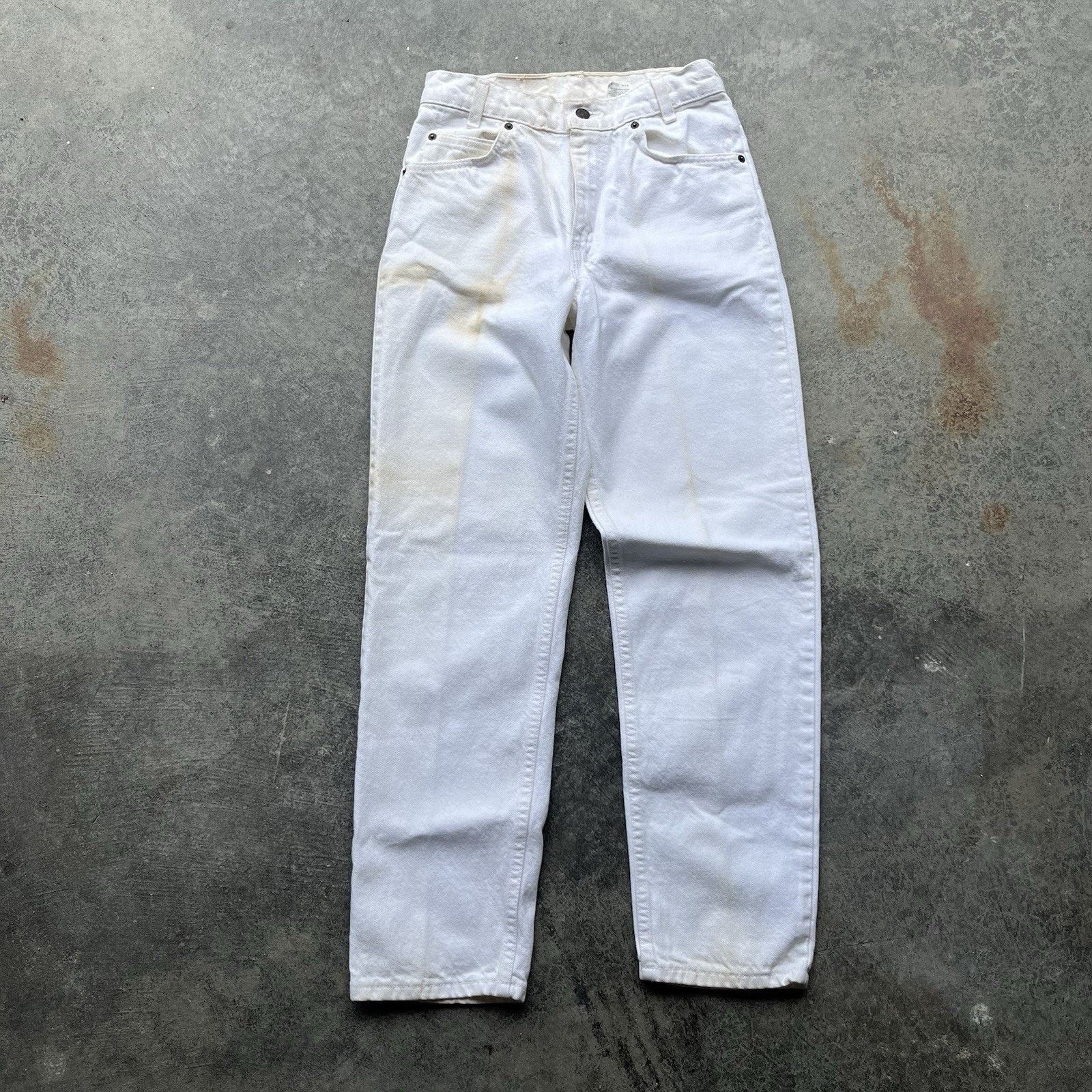 Levi's Vintage 90’s Levi’s 550 Orange Tab Jeans Men’s 28 X 30 Stude Size US 28 / EU 44 - 3 Thumbnail