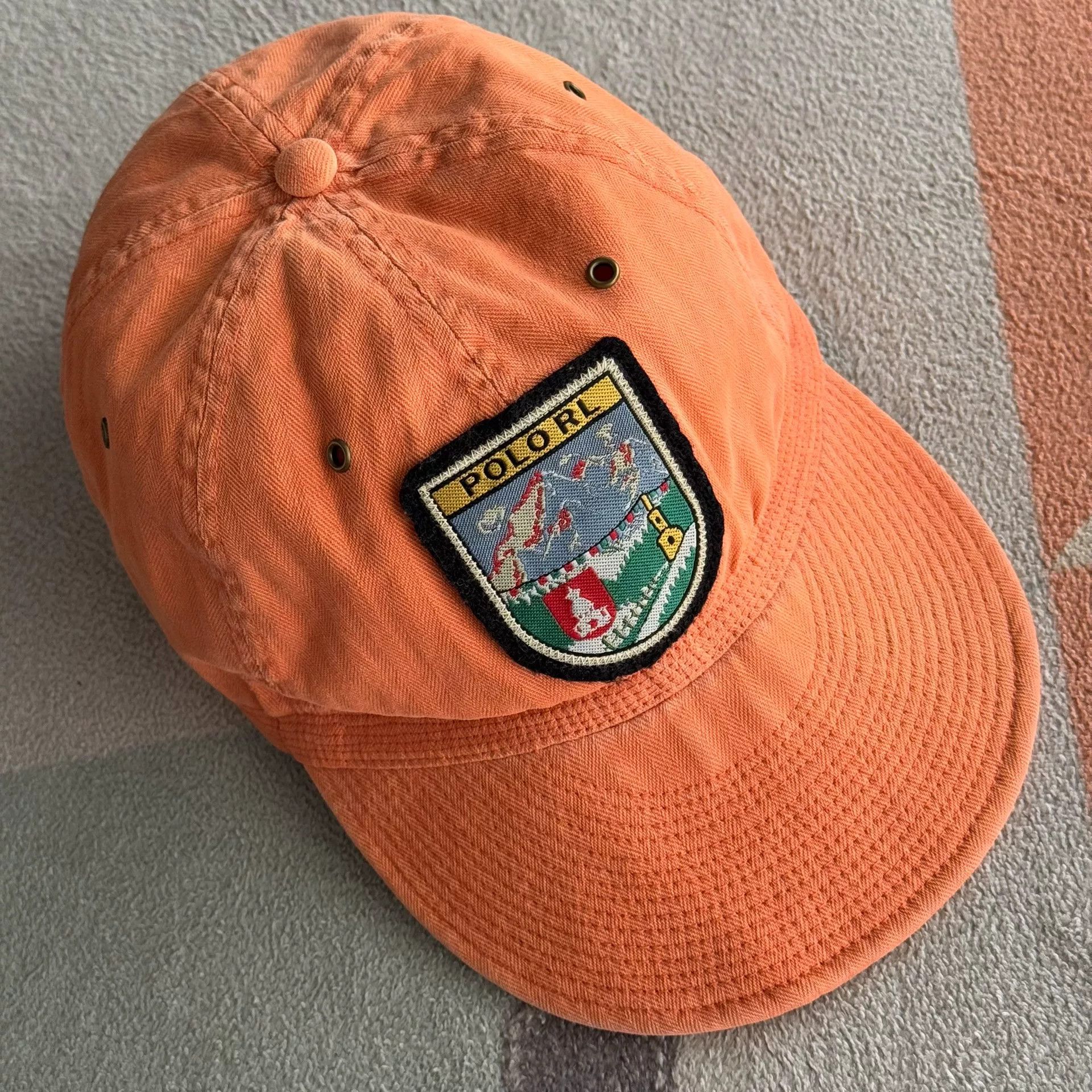 Polo Ralph Lauren Ralph Lauren Orange Mountaineering Cap Size ONE SIZE - 1 Thumbnail