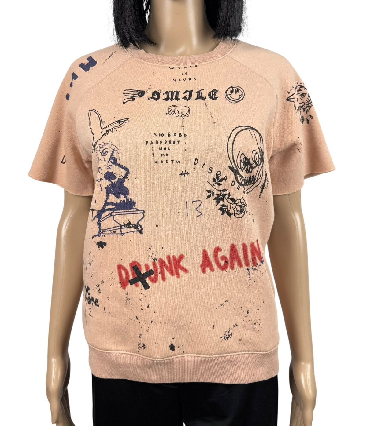 Other Tattosweaters Ttswtrs Printed Sweat T-Shirt Cotton size XS Size XS / US 0-2 / IT 36-38 - 2 Thumbnail
