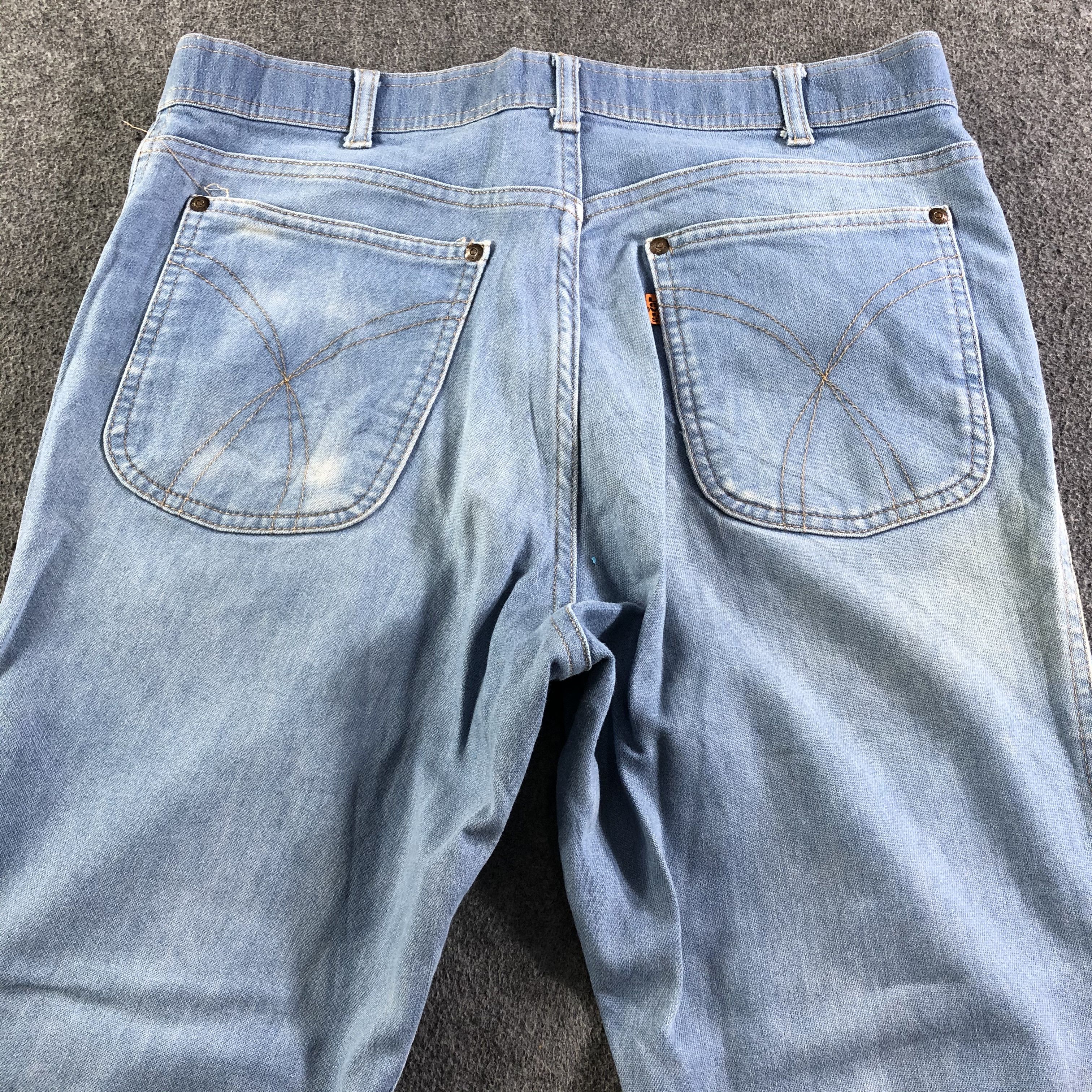 Levi's Vintage Light Wash Levis Jeans-J3407 Size 33" - 4 Thumbnail