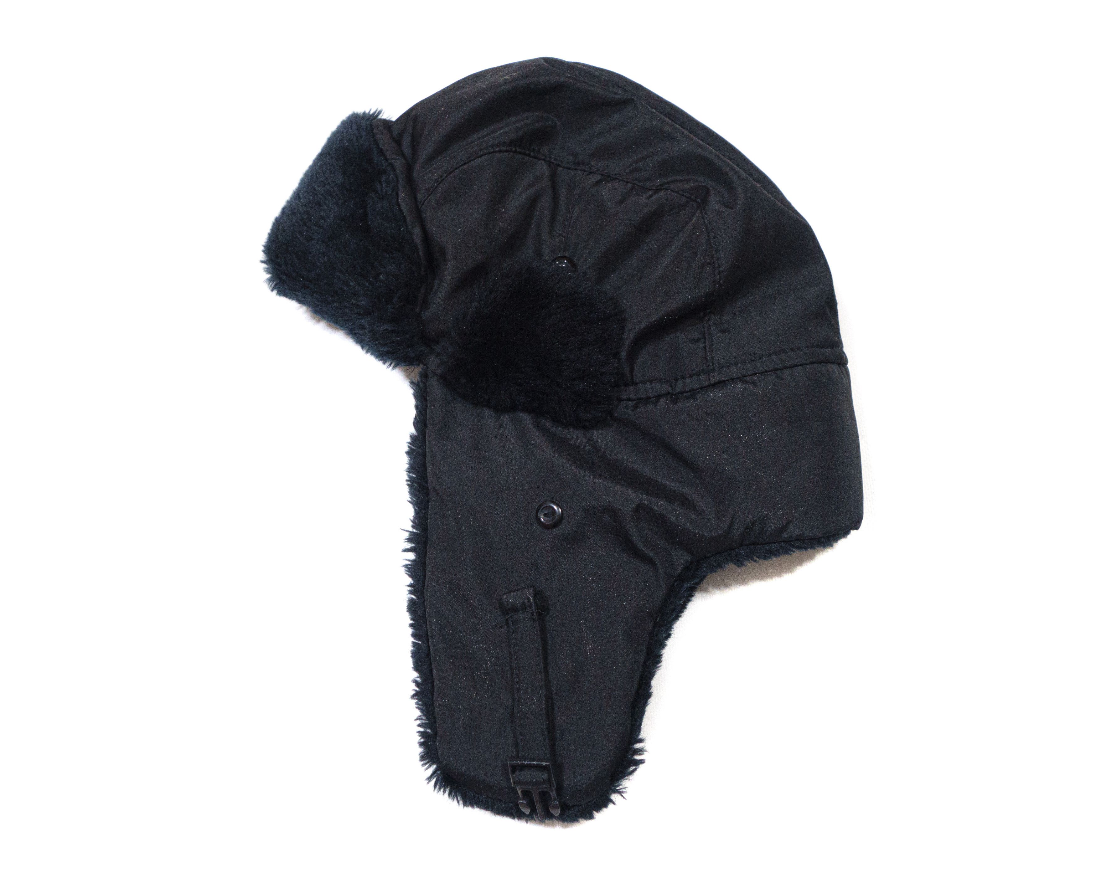 Vintage 00S Ushanka Nylon Faux Fur Rap Hat Size ONE SIZE - 2 Thumbnail