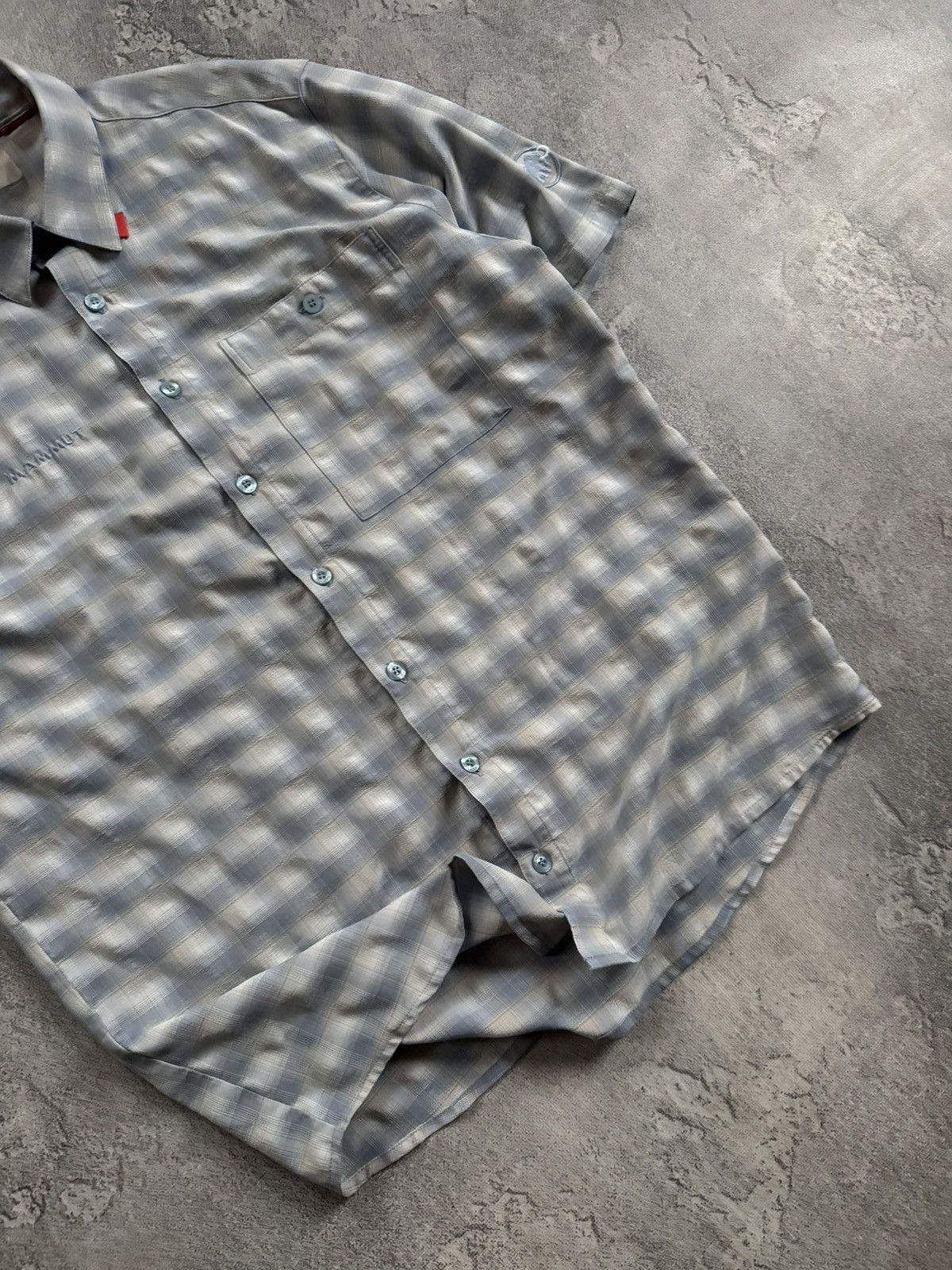 Mammut Mammut L button up Chekered shirt short sleeve outdoor Size US L / EU 52-54 / 3 - 3 Thumbnail