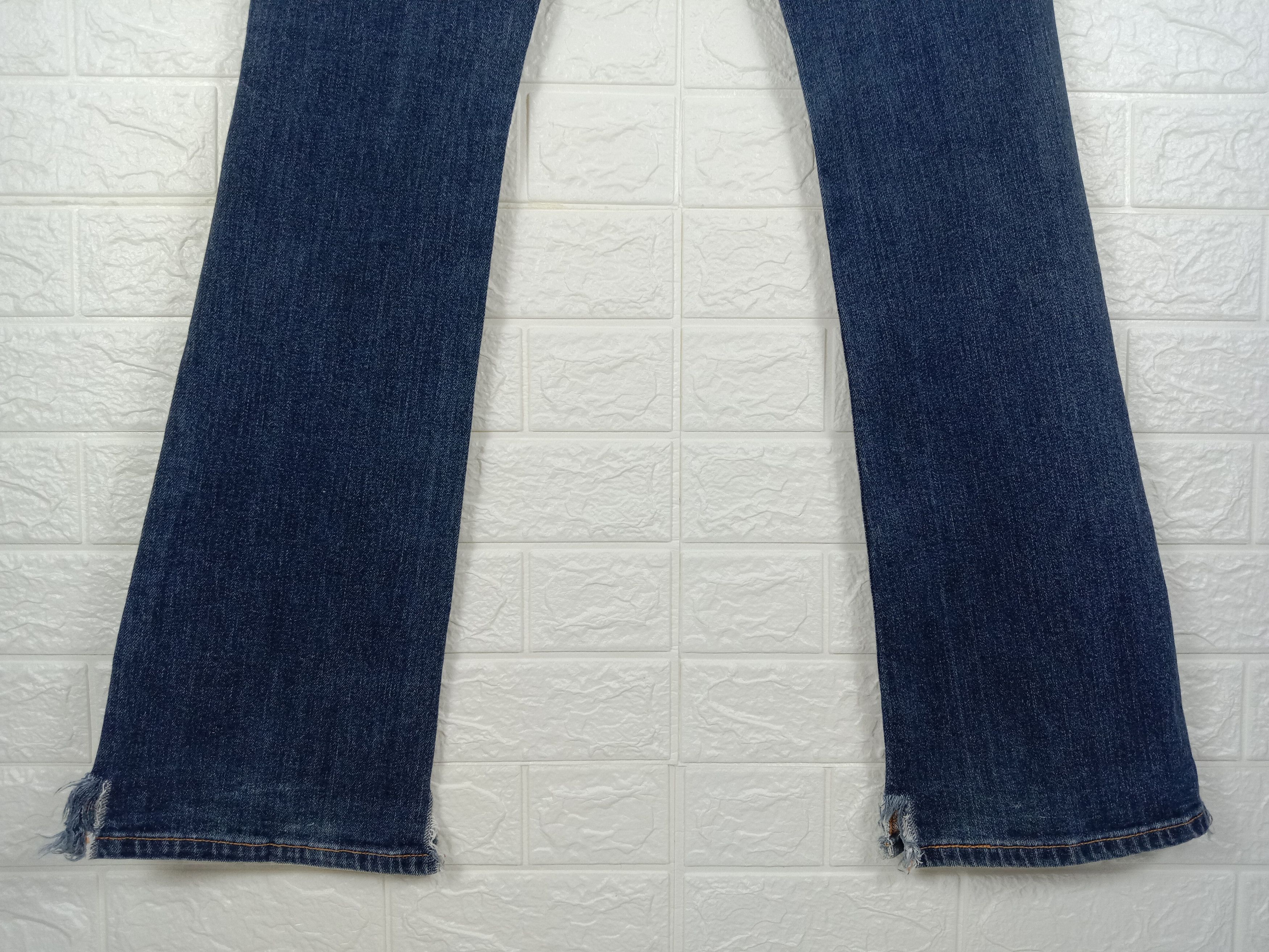 Levi's Vintage Levi's 518 Flare Jeans Earth Tone Distressed Denim Size 28" / US 6 / IT 42 - 8 Thumbnail