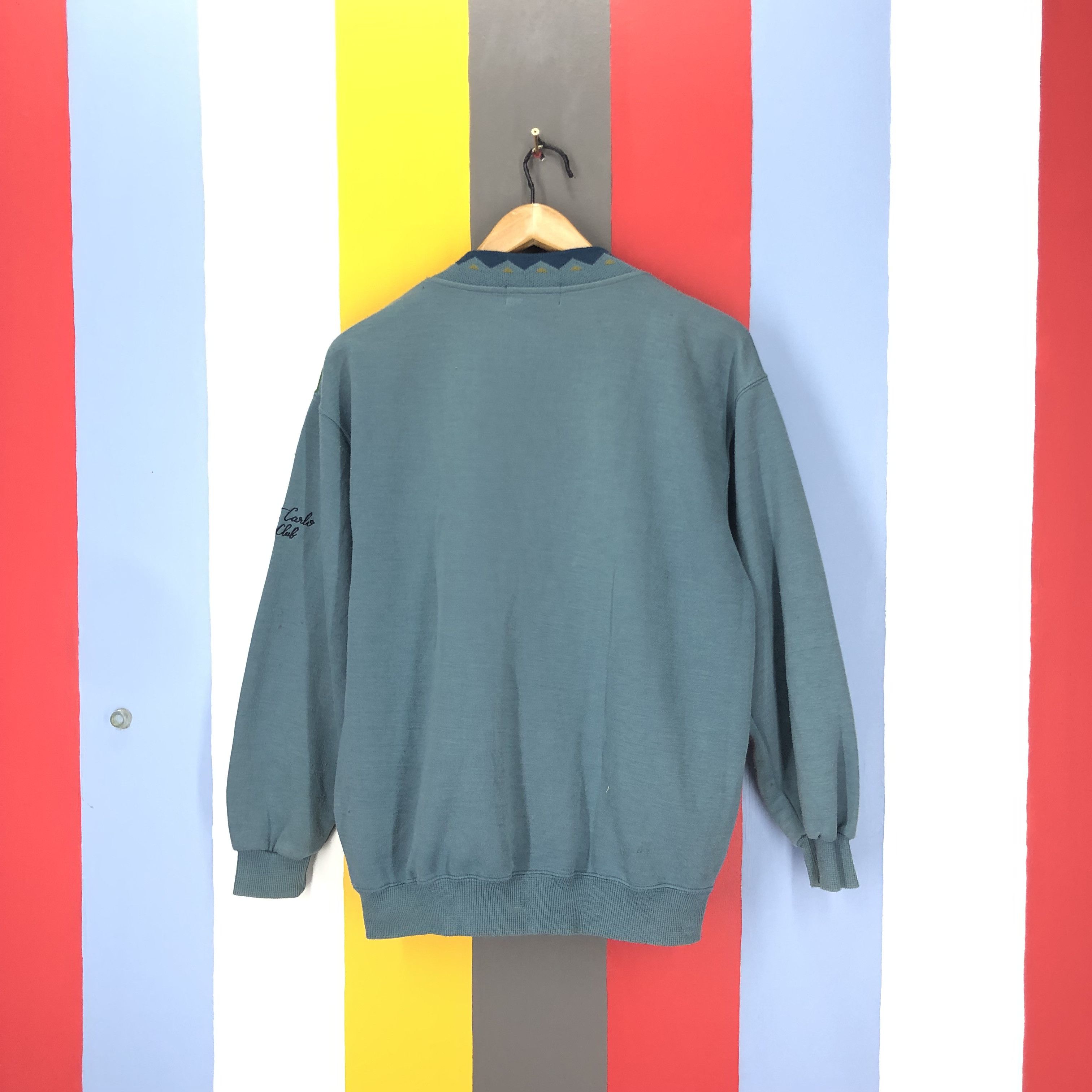Other MONTE CARLO POLO CLUB Button Sweatshirt #1679/05 Size US L / EU 52-54 / 3 - 10 Thumbnail