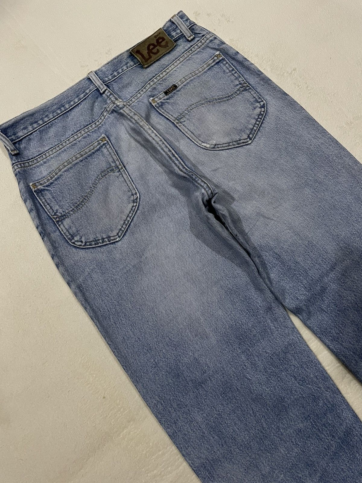 Lee Vintage Lee Riders Japanese Brand Sand Washed Faded Jeans Size US 32 / EU 48 - 15 Thumbnail