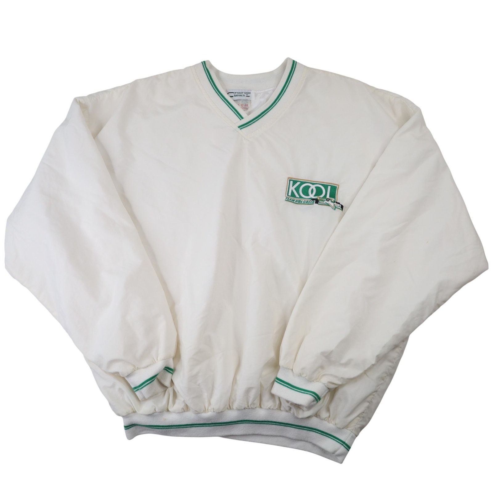 Vintage Vintage Kool Cigarettes Team Kool Green Racing Windbreaker Size US XL / EU 56 / 4 - 1 Thumbnail