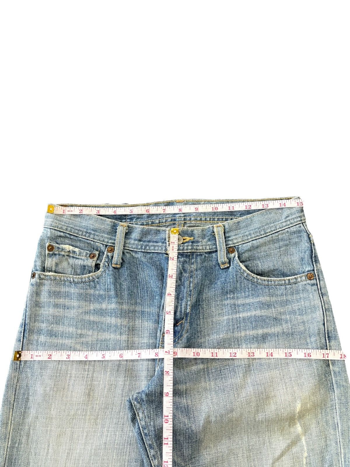 Levi's Vintage 90s Levis 537 Grunge Distressed Flare Jeans Size US 30 / EU 46 - 7 Thumbnail