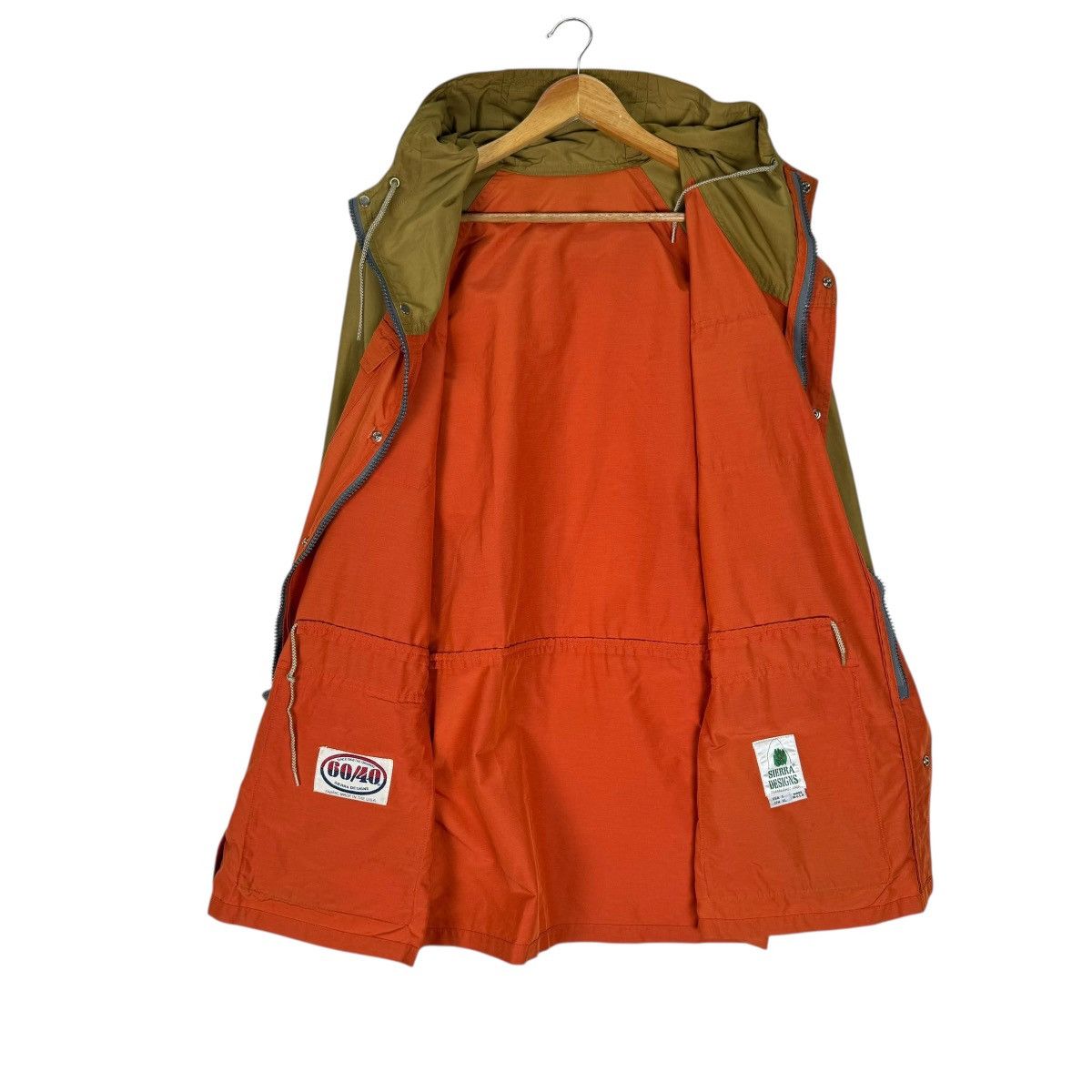 Sierra Designs 🔥SIERRA DESIGNS 60/40 HOODIE PARKA JACKET Size US L / EU 52-54 / 3 - 6 Thumbnail