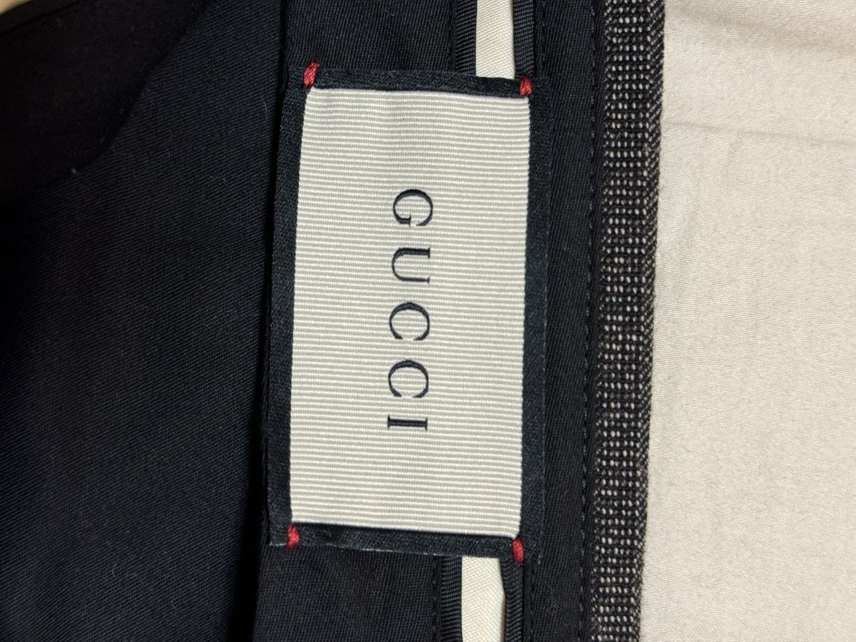 Gucci Rare Gucci Grey striped flared pants Sz48 Size US 32 / EU 48 - 8 Thumbnail