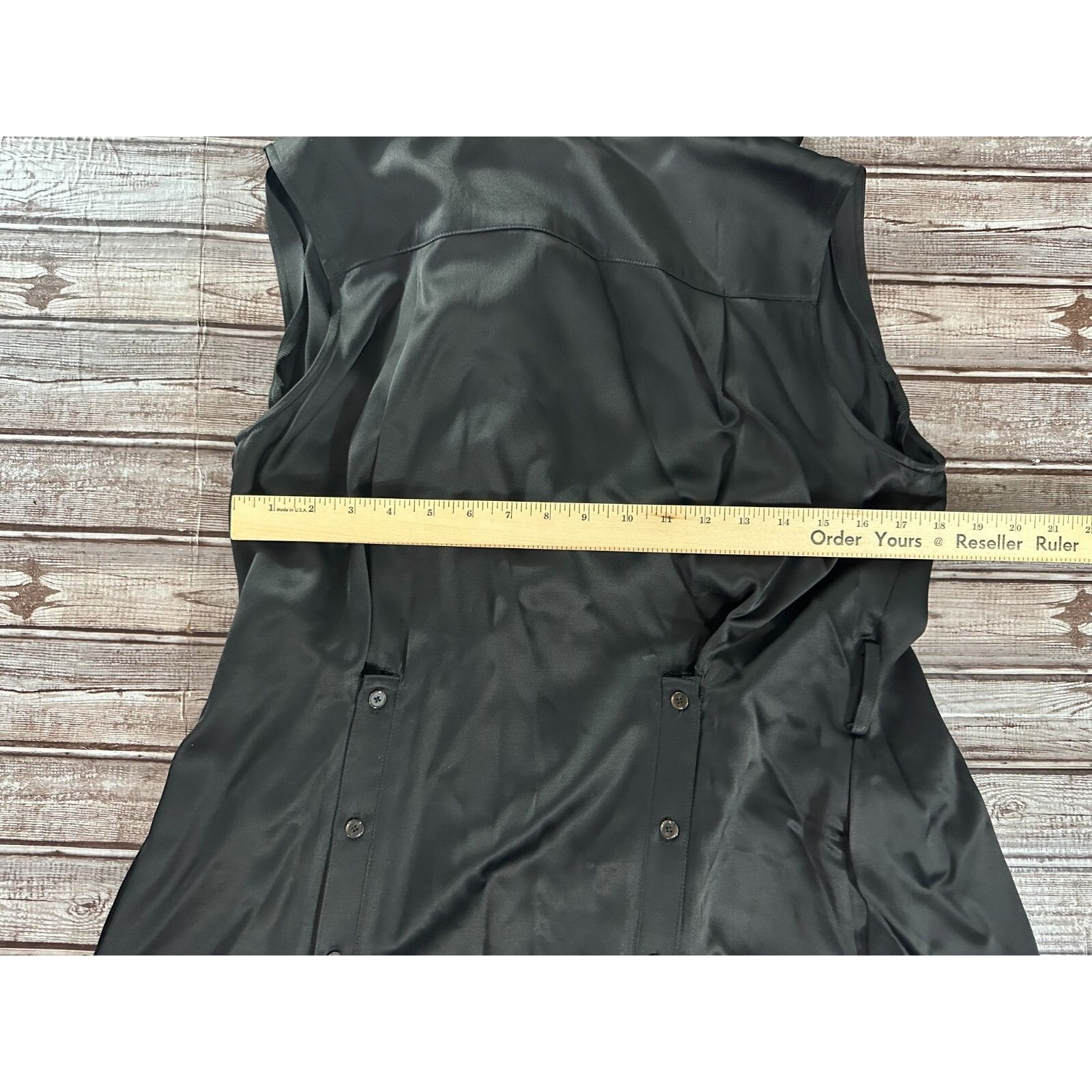 Banana Republic Banana Republic x Peter Do Satin Dress sz M color black NWT Size M / US 6-8 / IT 42-44 - 6 Thumbnail