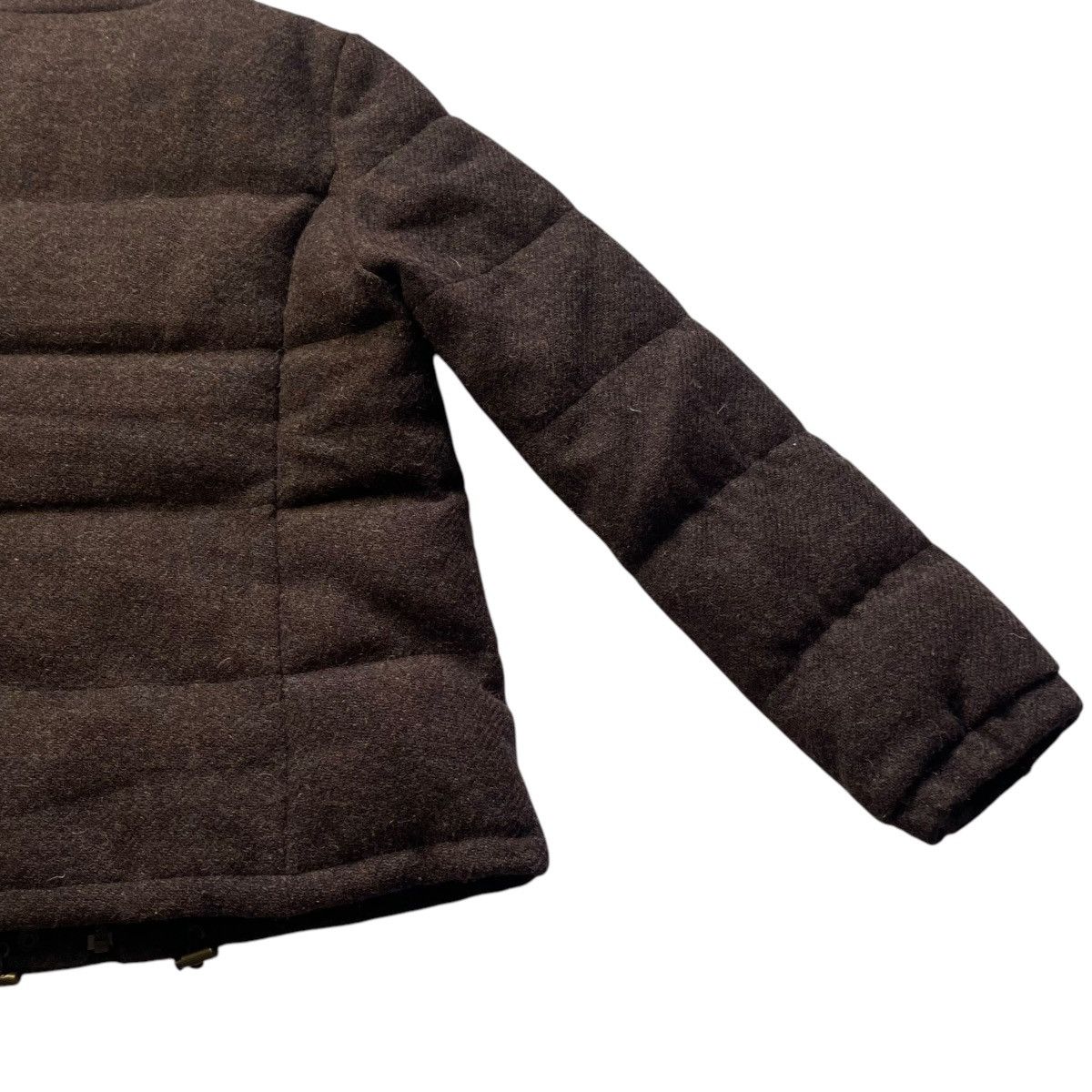 Harris Tweed HARRIS TWEED x EARTH MUSIC & ECOLOGY WOOL DOWN JACKET Size M / US 6-8 / IT 42-44 - 10 Thumbnail