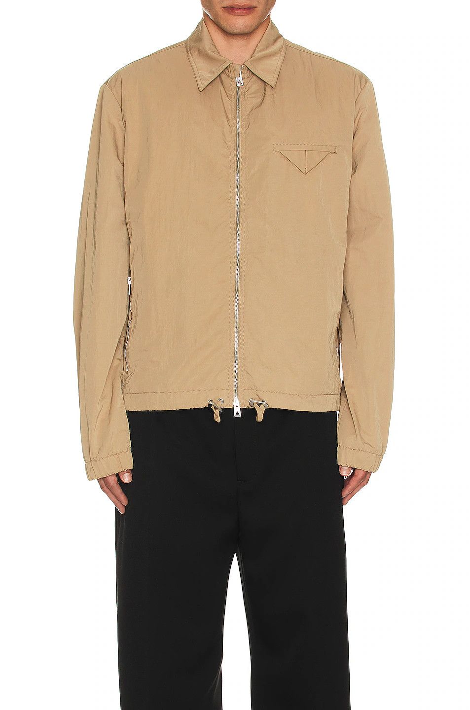 Bottega Veneta o1loc1c0426 728167 Triangle Pocket Tech Nylon Jacket Size US S / EU 44-46 / 1 - 3 Thumbnail