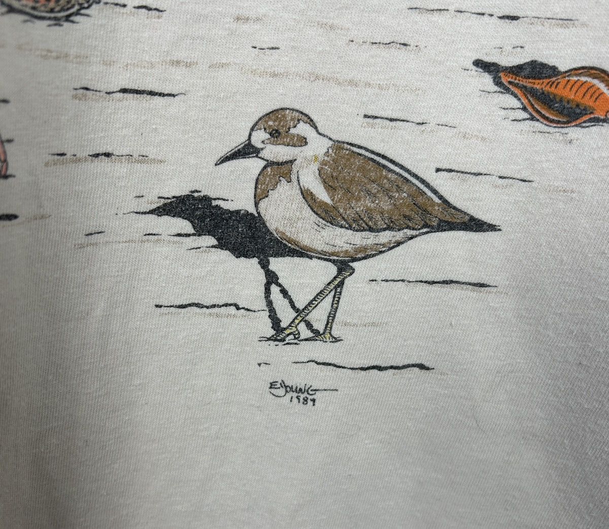 Hanes Vintage 1989 The Mucky Duck Captiva Island Florida 80s Size US L / EU 52-54 / 3 - 8 Thumbnail