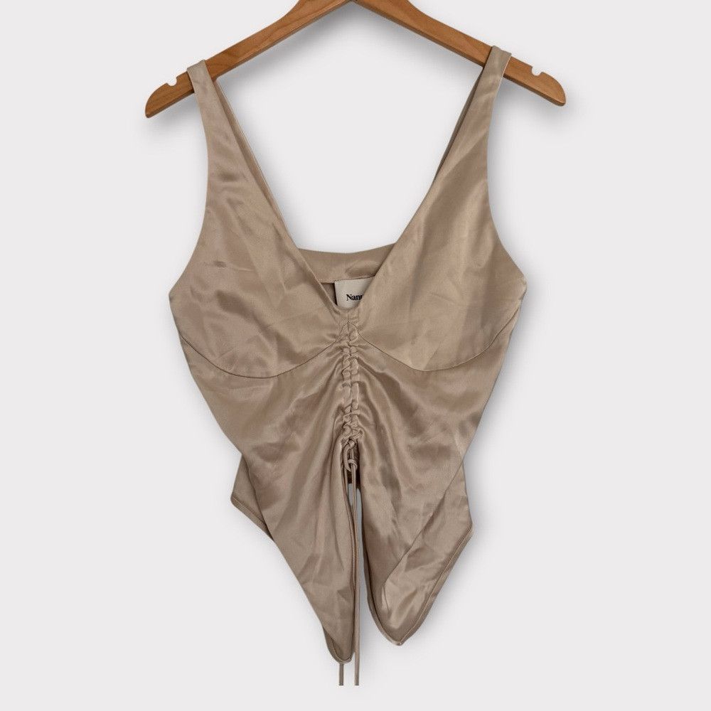 Nanushka Nanushka Klara Top in Creme – Size S Size S / US 4 / IT 40 - 4 Thumbnail