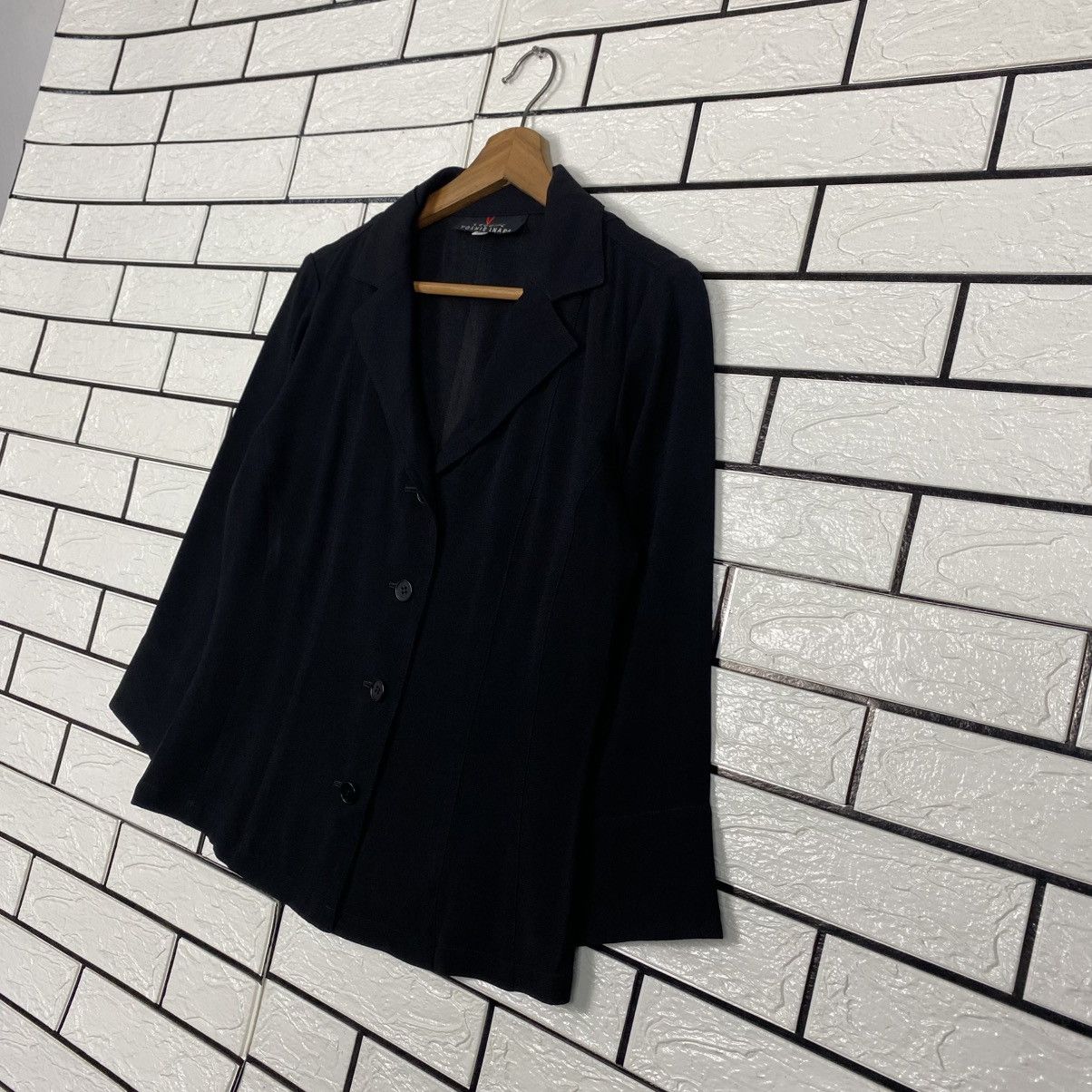 Yohji Yamamoto 📌Avant Garde Button Cropped Jacket L'Equipe Yoshie Inaba Size US M / EU 48-50 / 2 - 3 Thumbnail