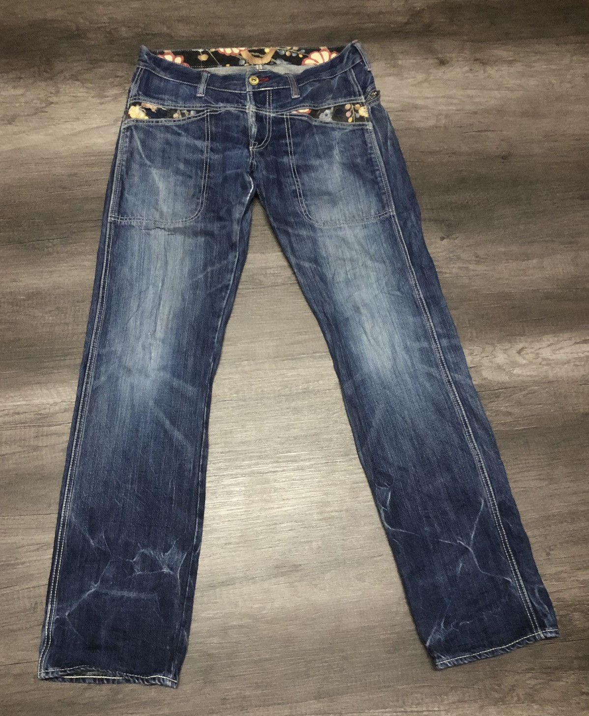 Eternal × Japanese Brand VINTAGE ENTERNAL DENIM JEANS Size US 32 / EU 48 - 7 Thumbnail