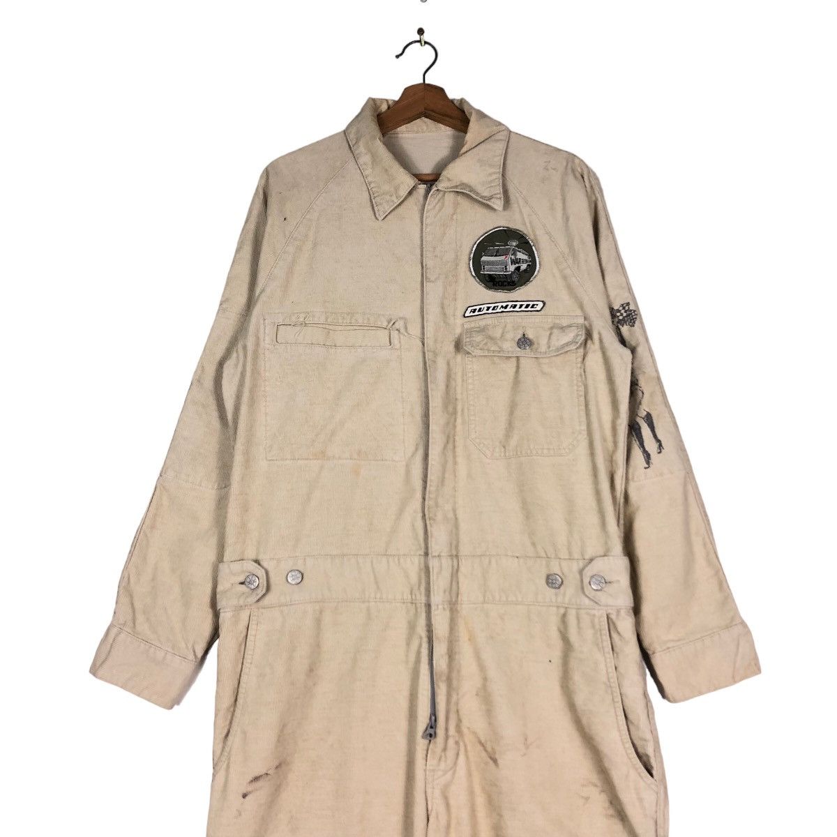 Hysteric Glamour 🔥Punk Design Style Overall Ozone Rocks Full Patches Size US 40 / EU 56 - 4 Thumbnail