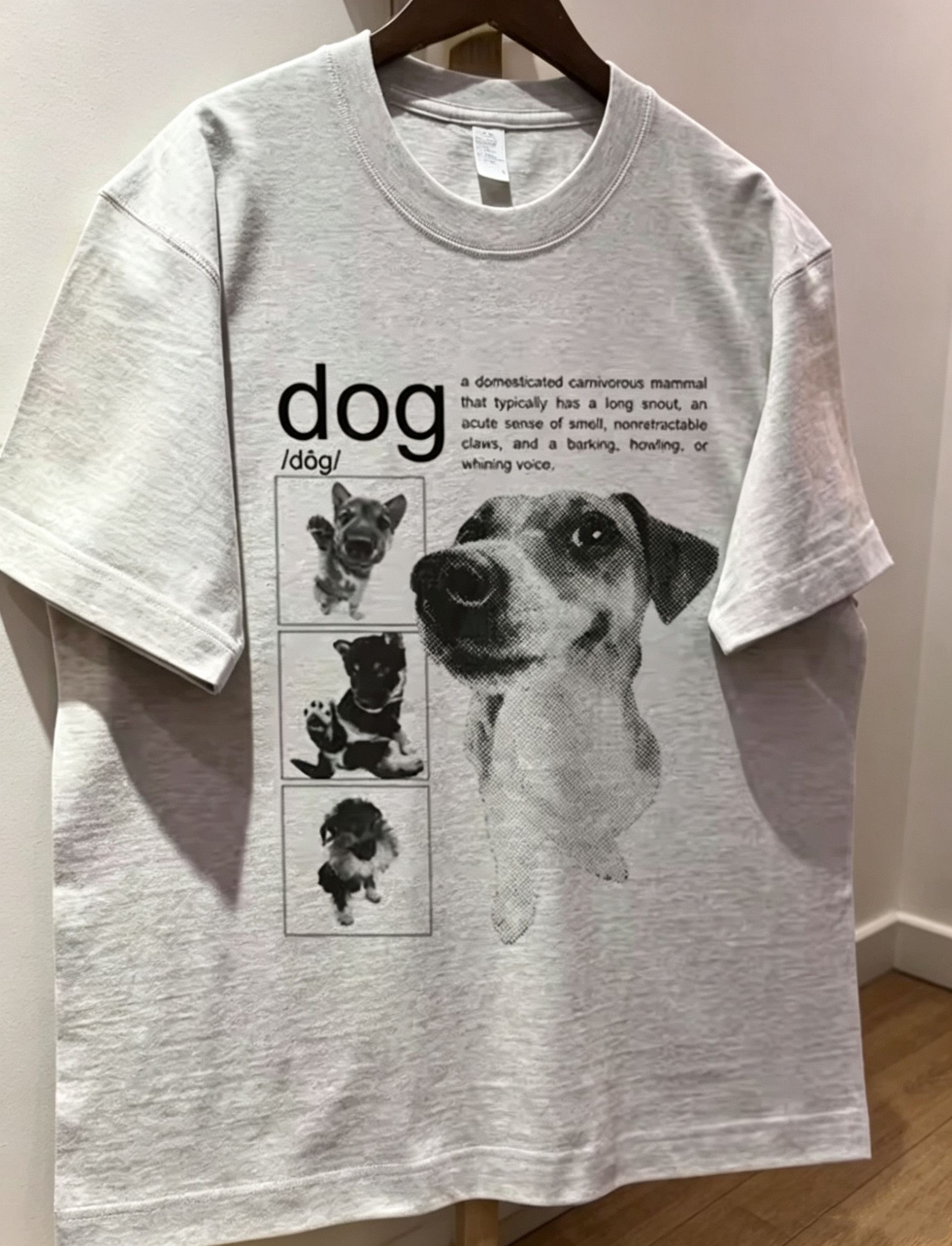 Japanese Brand Harajuku Vintage Adorable Puppy Dogs Graphic Gray T-Shirt Size US L / EU 52-54 / 3 - 1 Thumbnail
