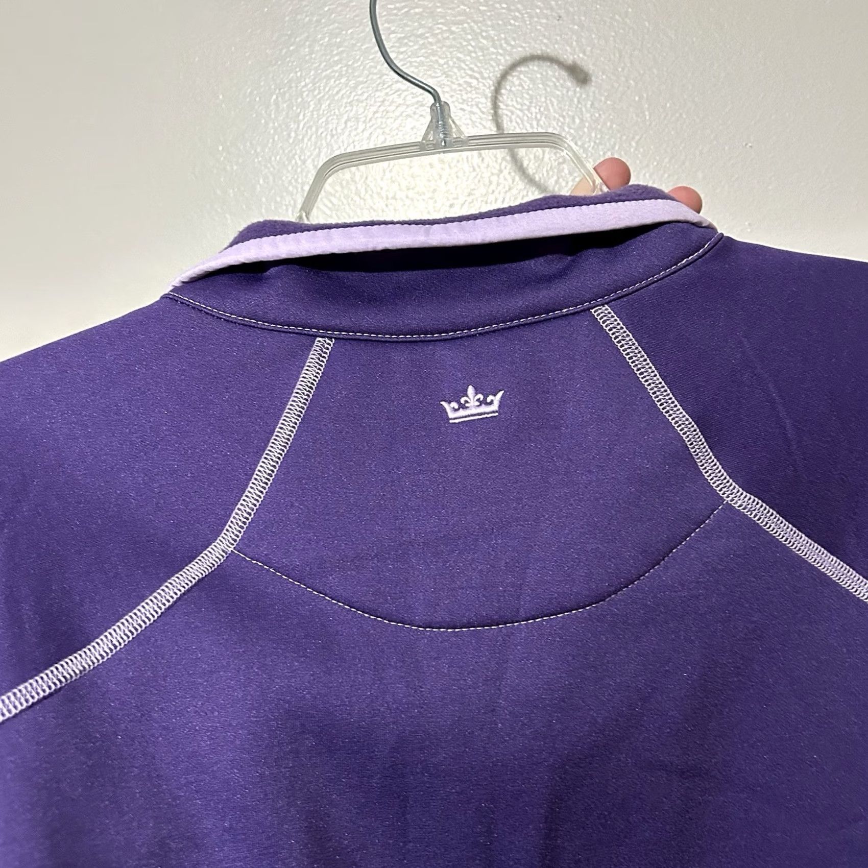Peter Millar Peter Millar Women Jacket Women L Full Zip Purple Golf Warmth Element Colorful Basic Outer Shell Polyester Modern Size L / US 10 / IT 46 - 4 Thumbnail