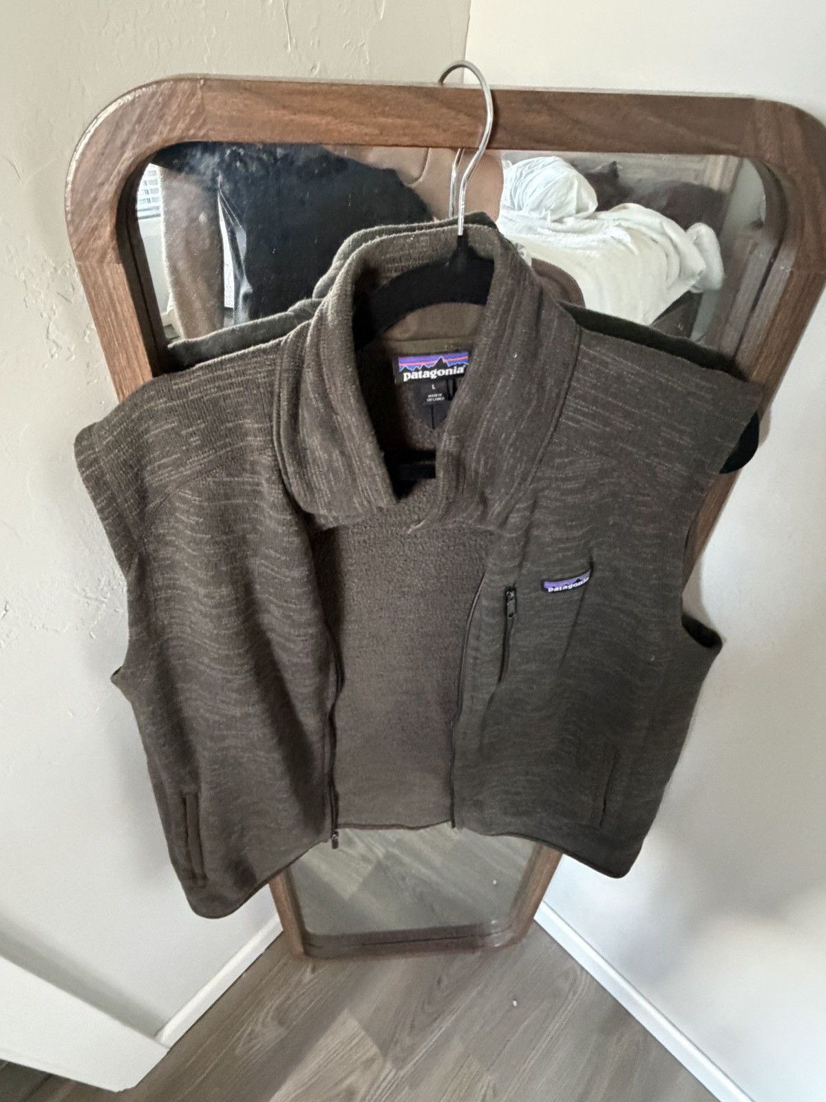 Patagonia Patagonia Fleece Vest Olive Green Full Zip Size US L / EU 52-54 / 3 - 1 Thumbnail