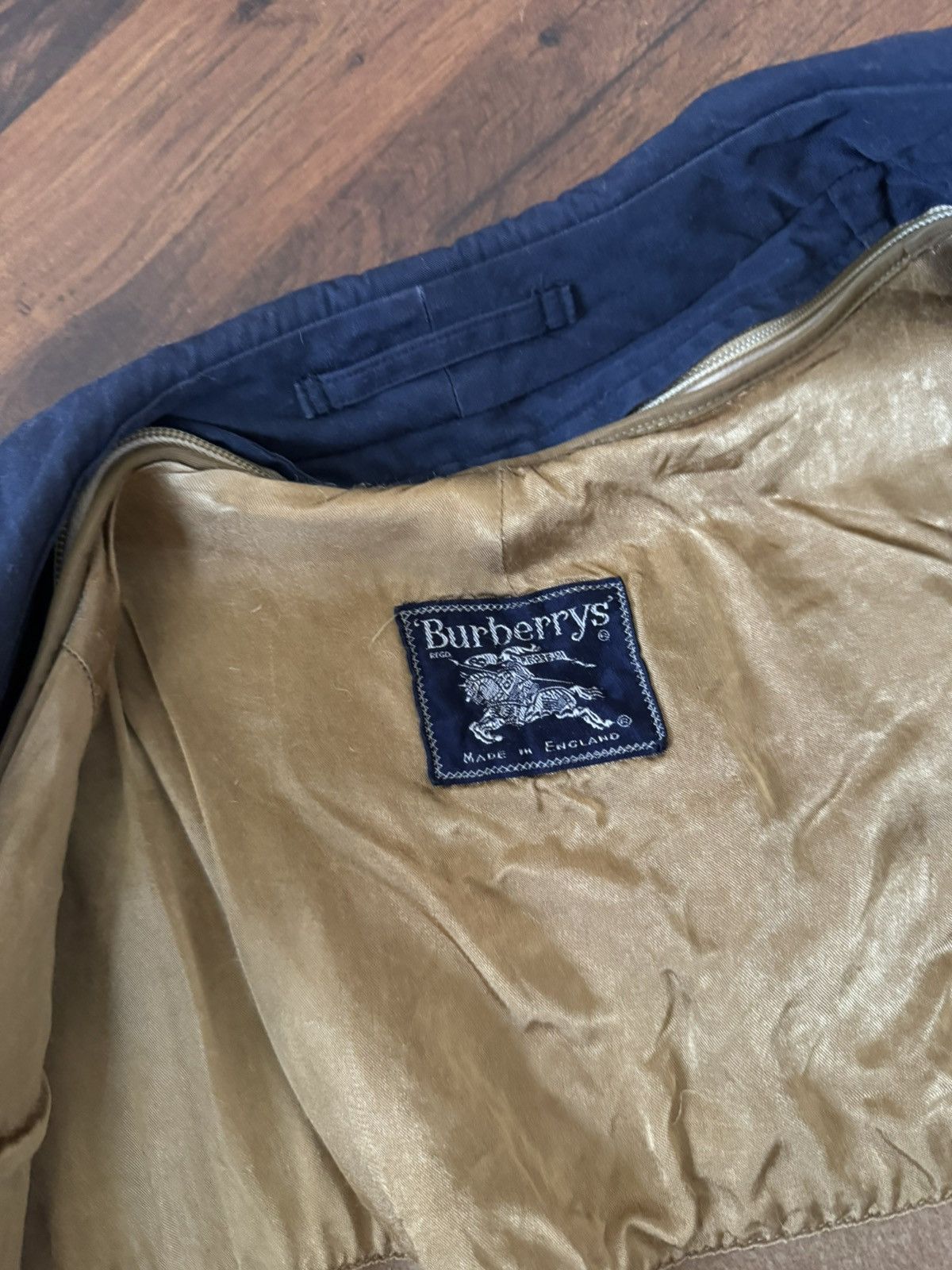 Burberry 60S Vintage Burberrys Nova Check Coat With Underlay Navy Size US L / EU 52-54 / 3 - 15 Thumbnail