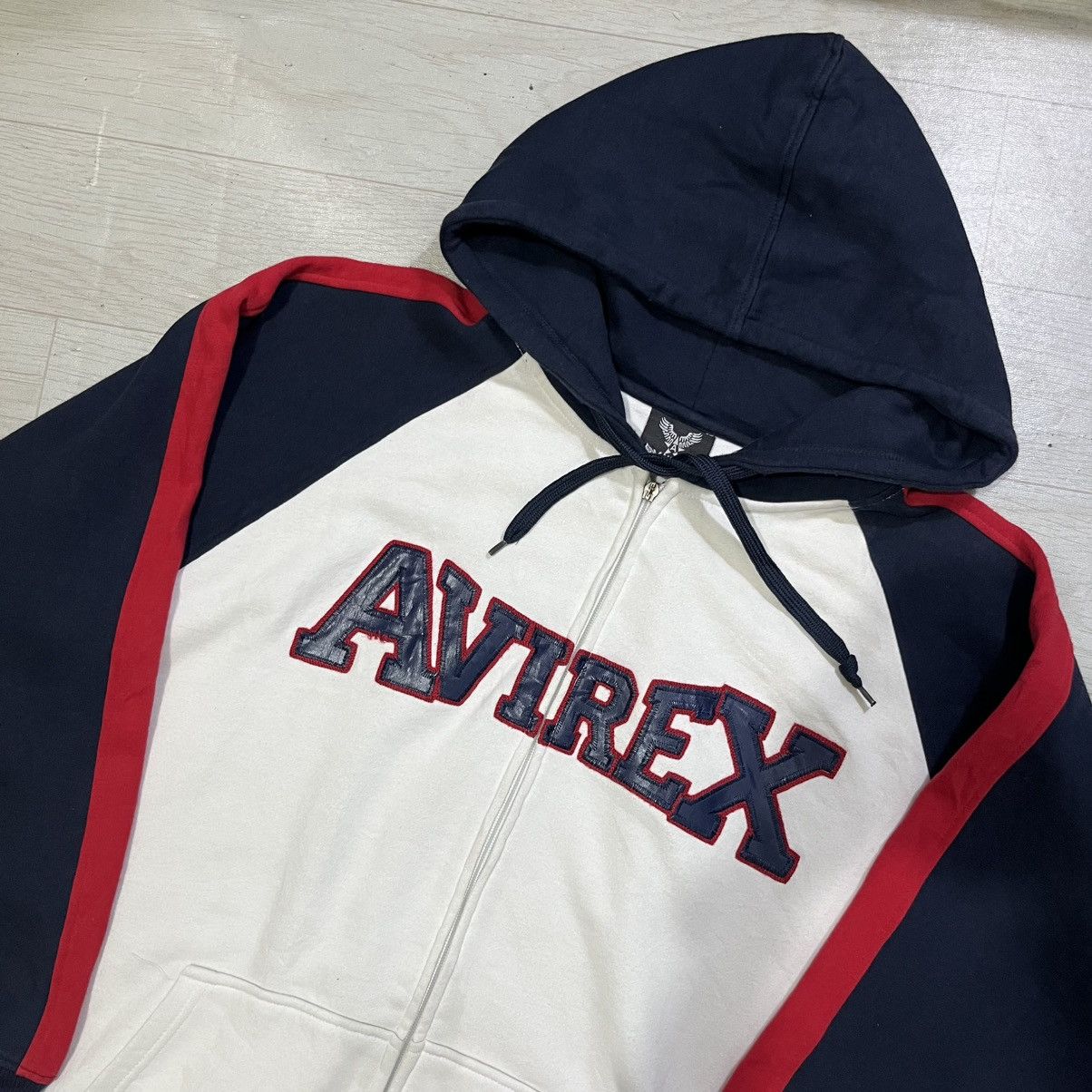 Avirex Vintage Avirex ziphood embroidered logo Size US XL / EU 56 / 4 - 2 Thumbnail