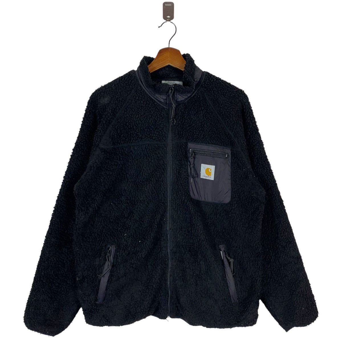 Carhartt Vintage Carhartt Workers Fleece Zipper Jacket Size US M / EU 48-50 / 2 - 1 Thumbnail
