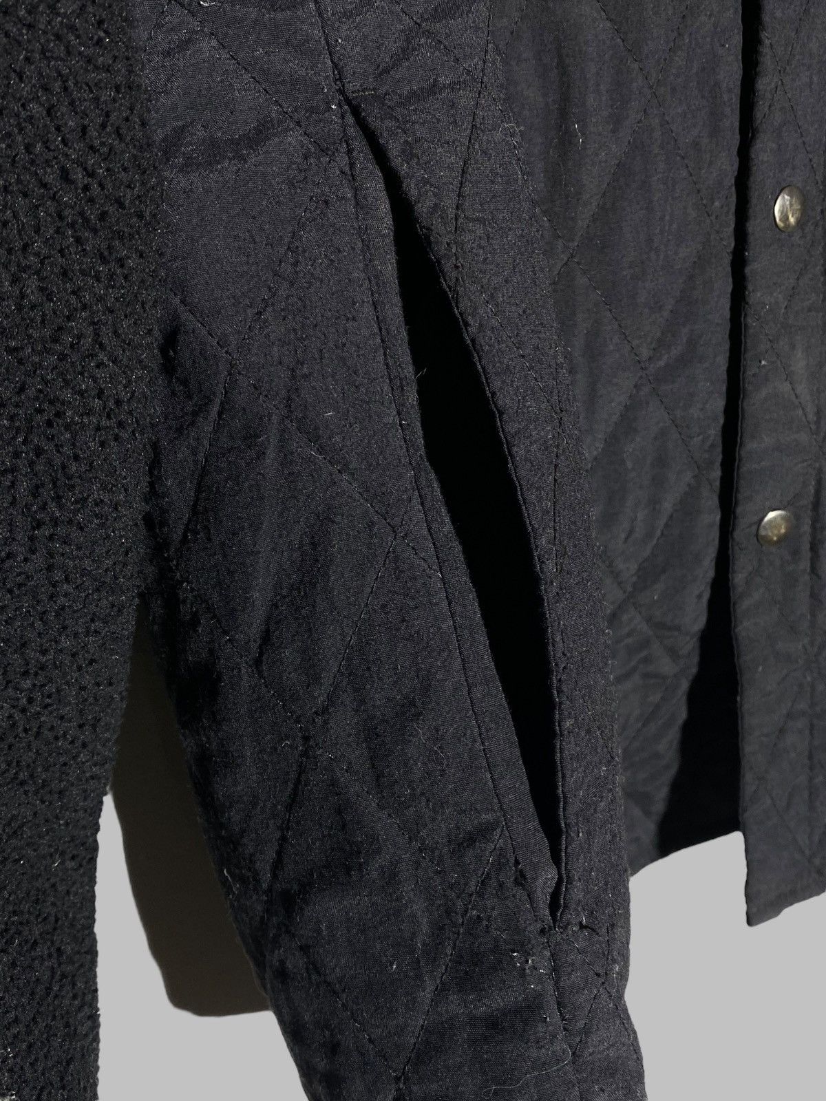 Supreme Supreme Hooded Fleece Nylon Shirt Jacket Black Size US M / EU 48-50 / 2 - 15 Thumbnail
