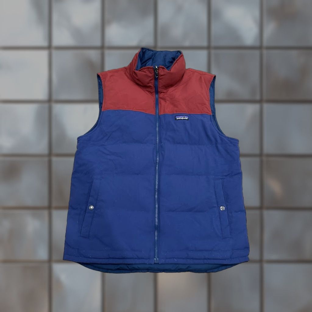 Patagonia Patagonia Bivy Vest Adult Medium Blue Down Reversible Puffer Jacket Outdoor Size US M / EU 48-50 / 2 - 1 Thumbnail