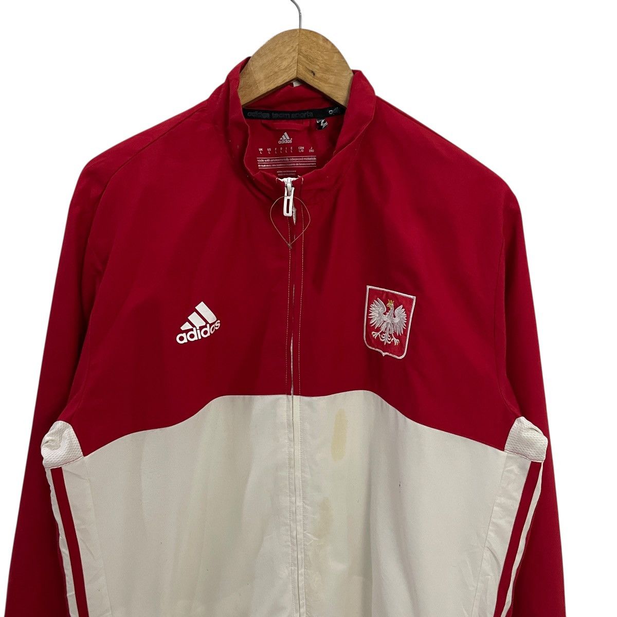 Adidas Vintage Y2k Adidas Polska Jackef Size US L / EU 52-54 / 3 - 3 Thumbnail