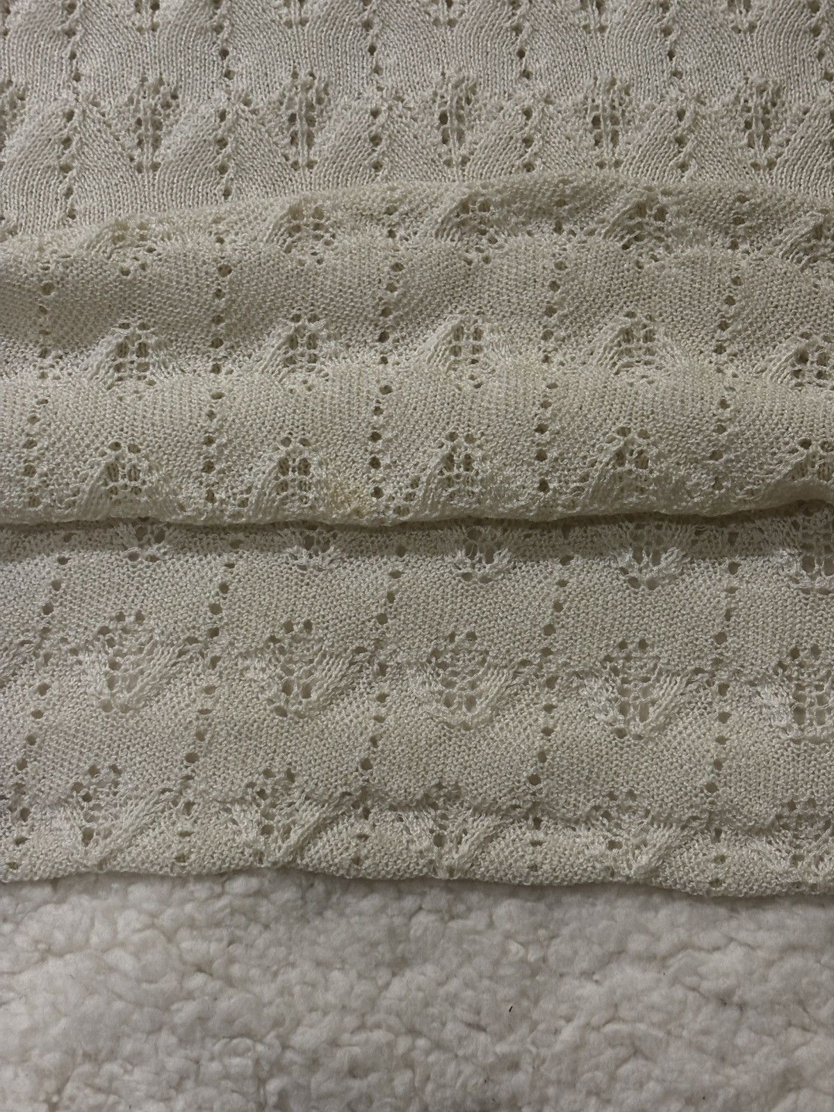 Other Cream colored knit top1977 Size L / US 10 / IT 46 - 6 Thumbnail