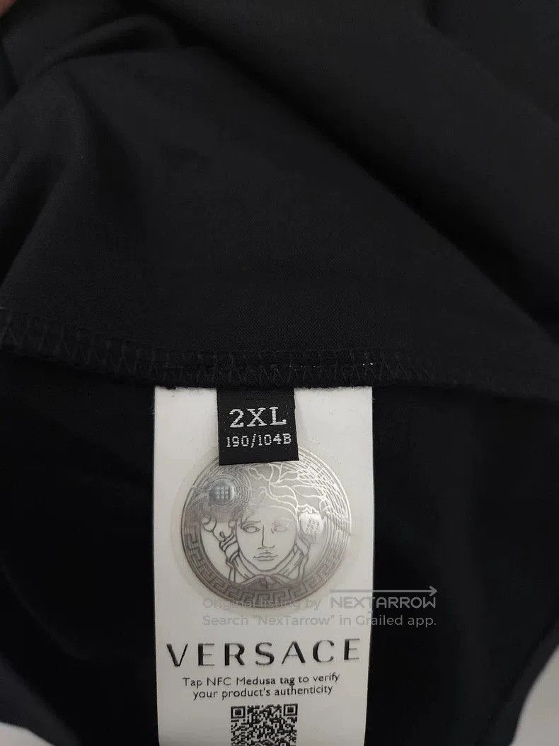 Versace Versace Crystal Embellished Short Sleeve Tee . Size M / US 6-8 / IT 42-44 - 6 Thumbnail