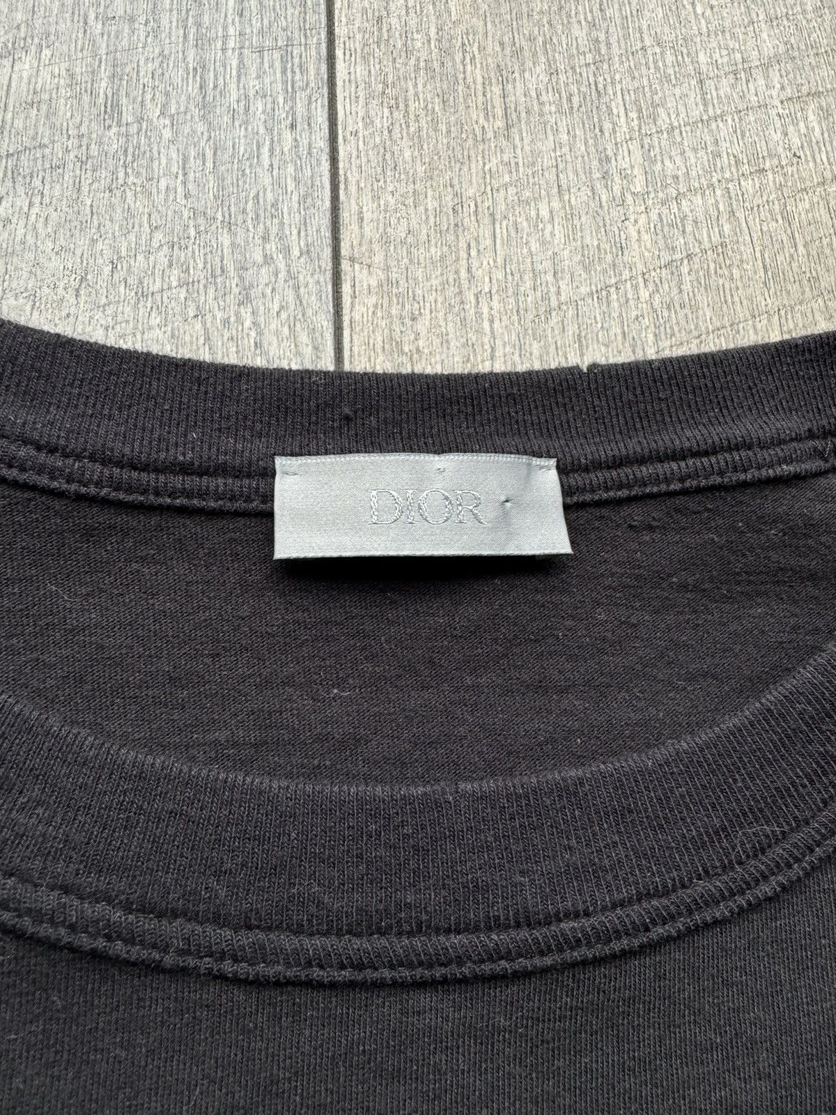 Dior × ERL Dior ERL Studio Embroidered Logo Black Tee - Large Size US L / EU 52-54 / 3 - 7 Thumbnail