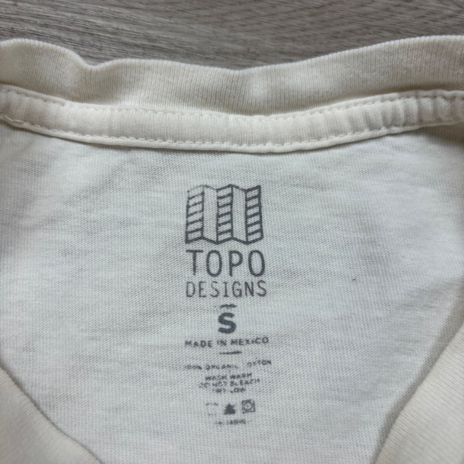 Topo Designs Topo Designs Label Tee Shirt Men's Small Gorpcore Hiking Size US S / EU 44-46 / 1 - 7 Thumbnail