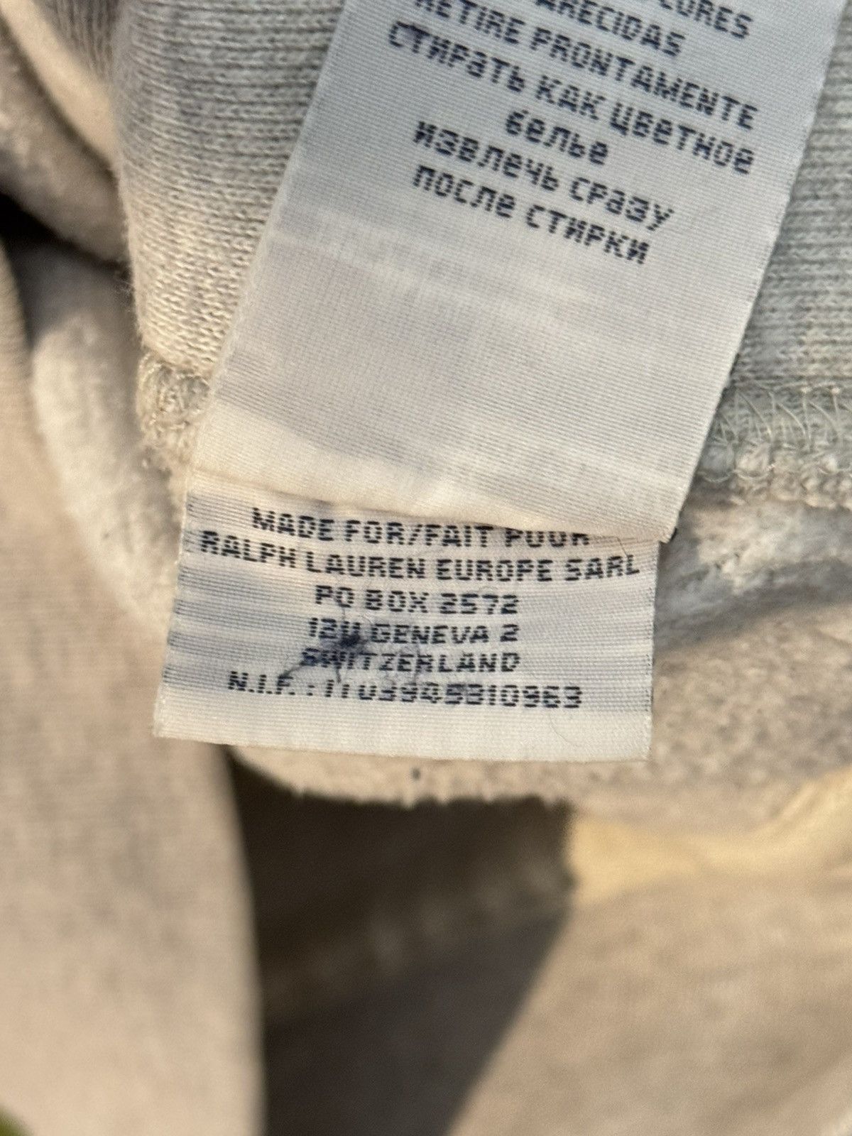 Polo Ralph Lauren Ralph Lauren Polo Hoodie Men’s Small Grey Full Zip Size US S / EU 44-46 / 1 - 5 Thumbnail
