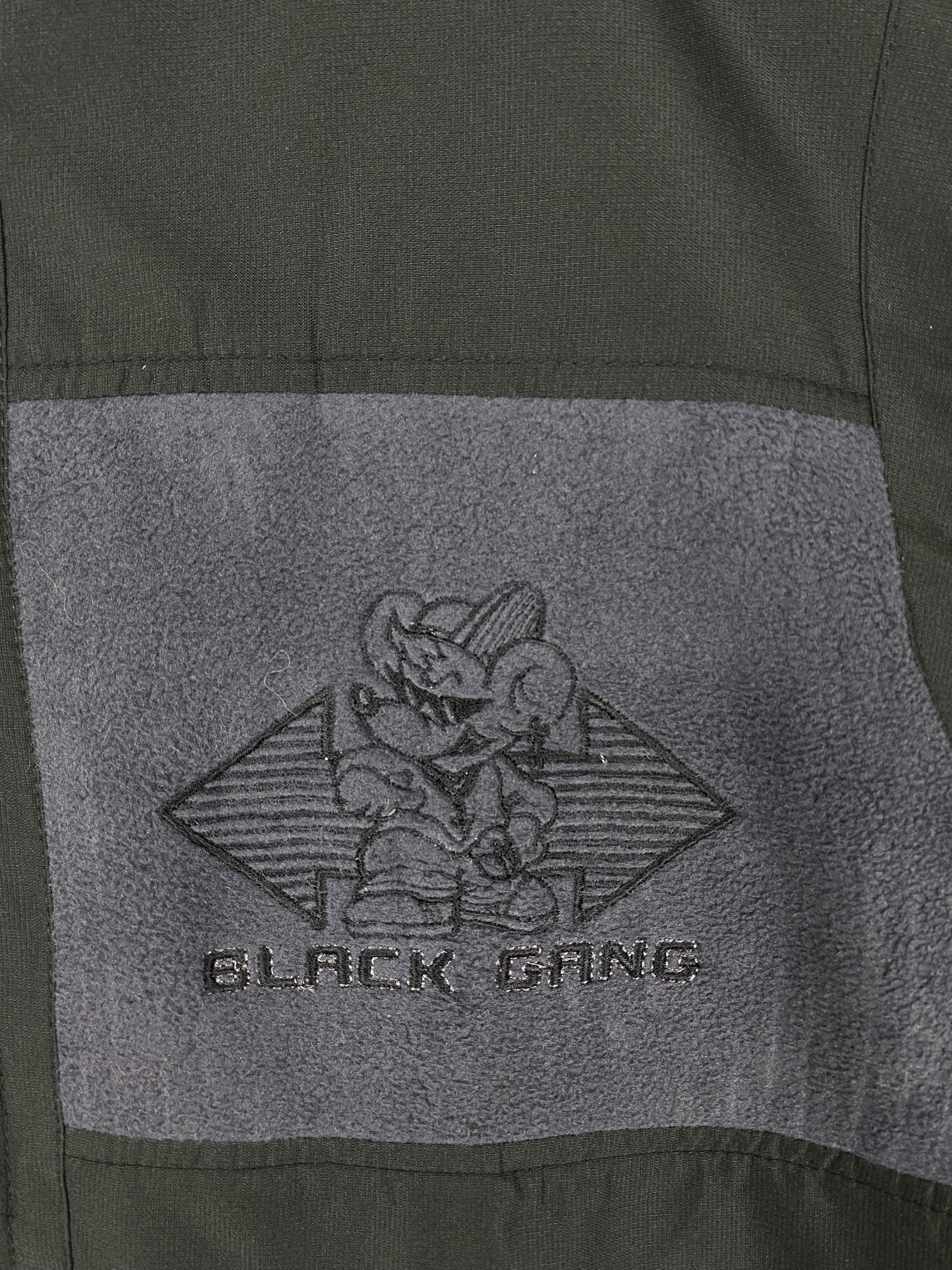 Japanese Brand Vintage Black Gang Fleece Lining Vest Size US S / EU 44-46 / 1 - 4 Thumbnail