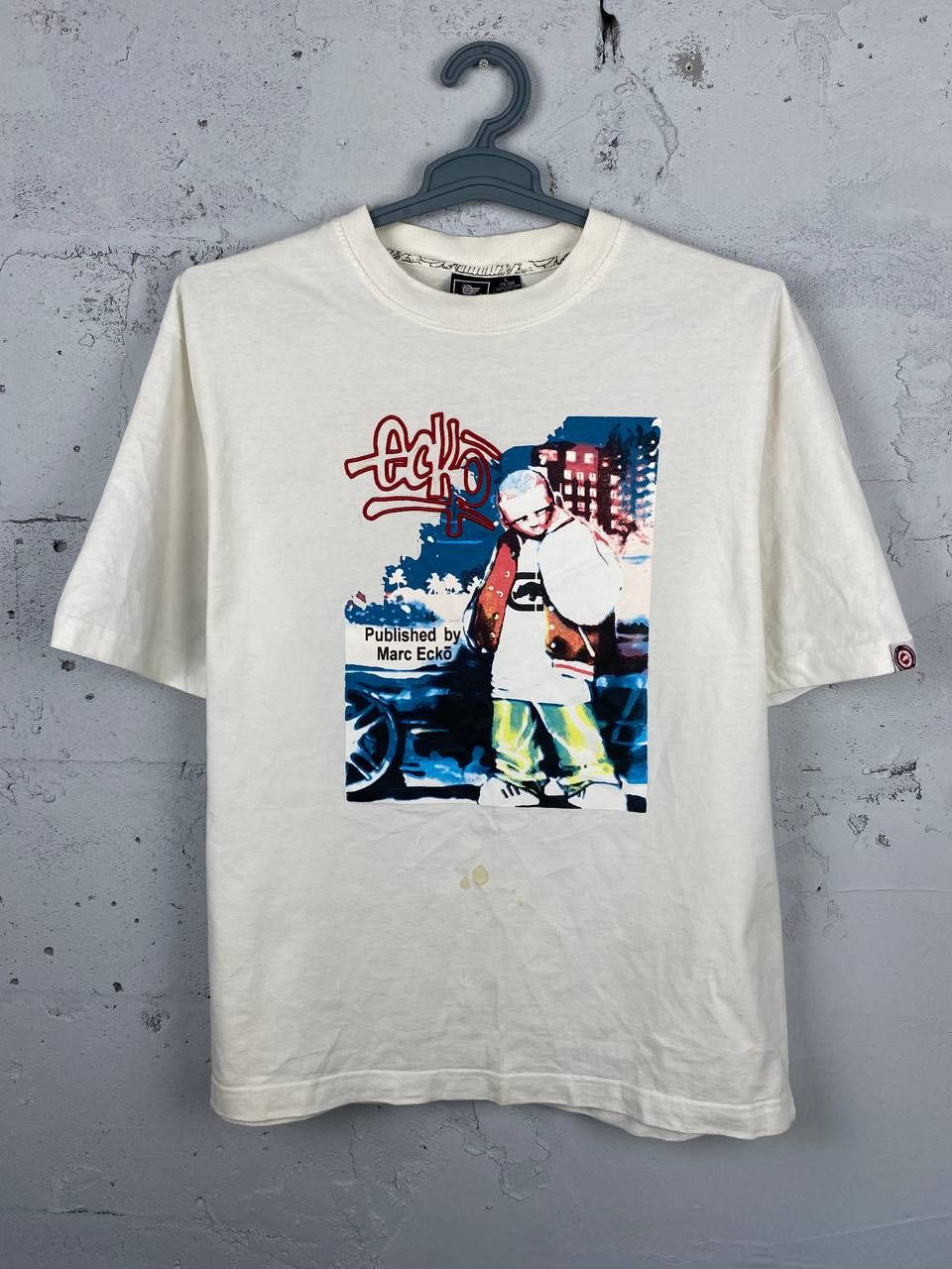 Ecko Unltd. × Rap Tees × Vintage 2000s Vintage Echo T-Shirt Ecko Skate Rap Jnco Style Size US L / EU 52-54 / 3 - 1 Thumbnail