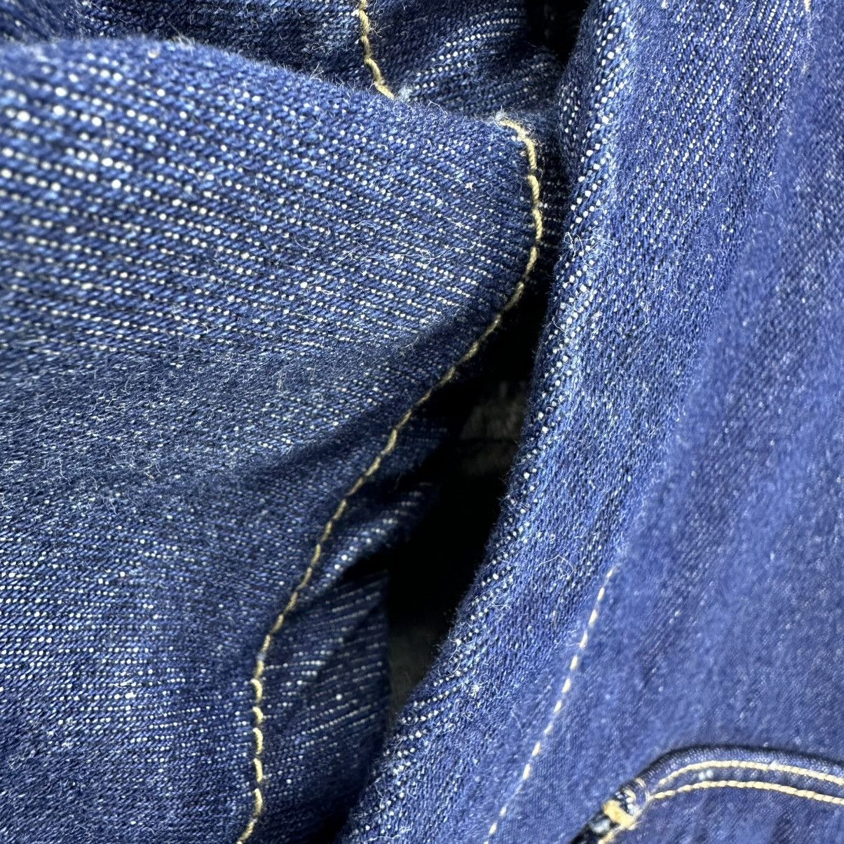 Vintage Vintage Flannel 15oz Denim Jacket can be a Vest Size US L / EU 52-54 / 3 - 8 Thumbnail