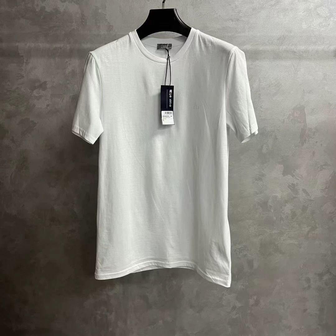 Dior Dior Embroidered White T-Shirt S Women Size S / US 4 / IT 40 - 1 Thumbnail
