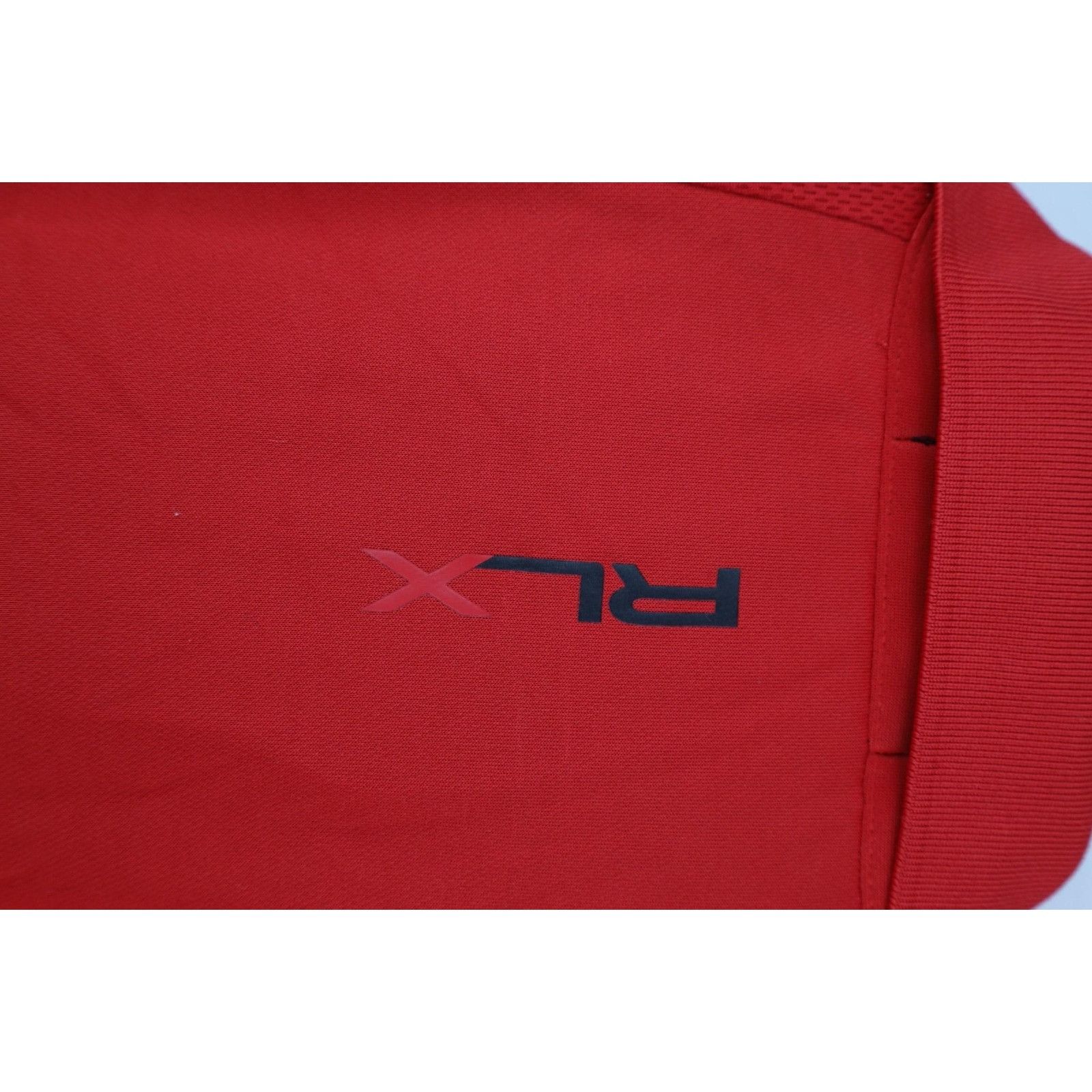 Polo Ralph Lauren Ralph Lauren RLX Distressed Spell Out Knit Tech Polo Size US M / EU 48-50 / 2 - 11 Thumbnail