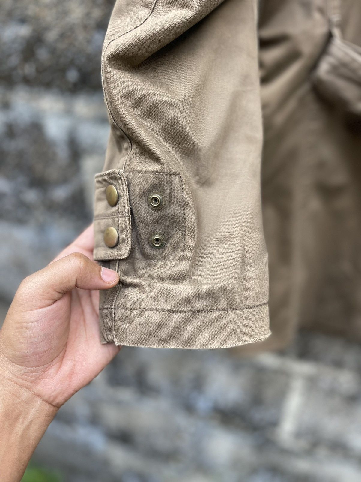 Michel Klein Archive Michel Klein Homme Metal Clasp Utility Field Jacket Size US S / EU 44-46 / 1 - 14 Thumbnail