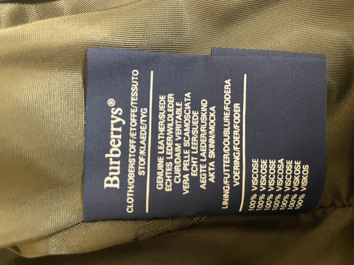 Burberry Vintage Burberry leather jacket Size US L / EU 52-54 / 3 - 4 Thumbnail