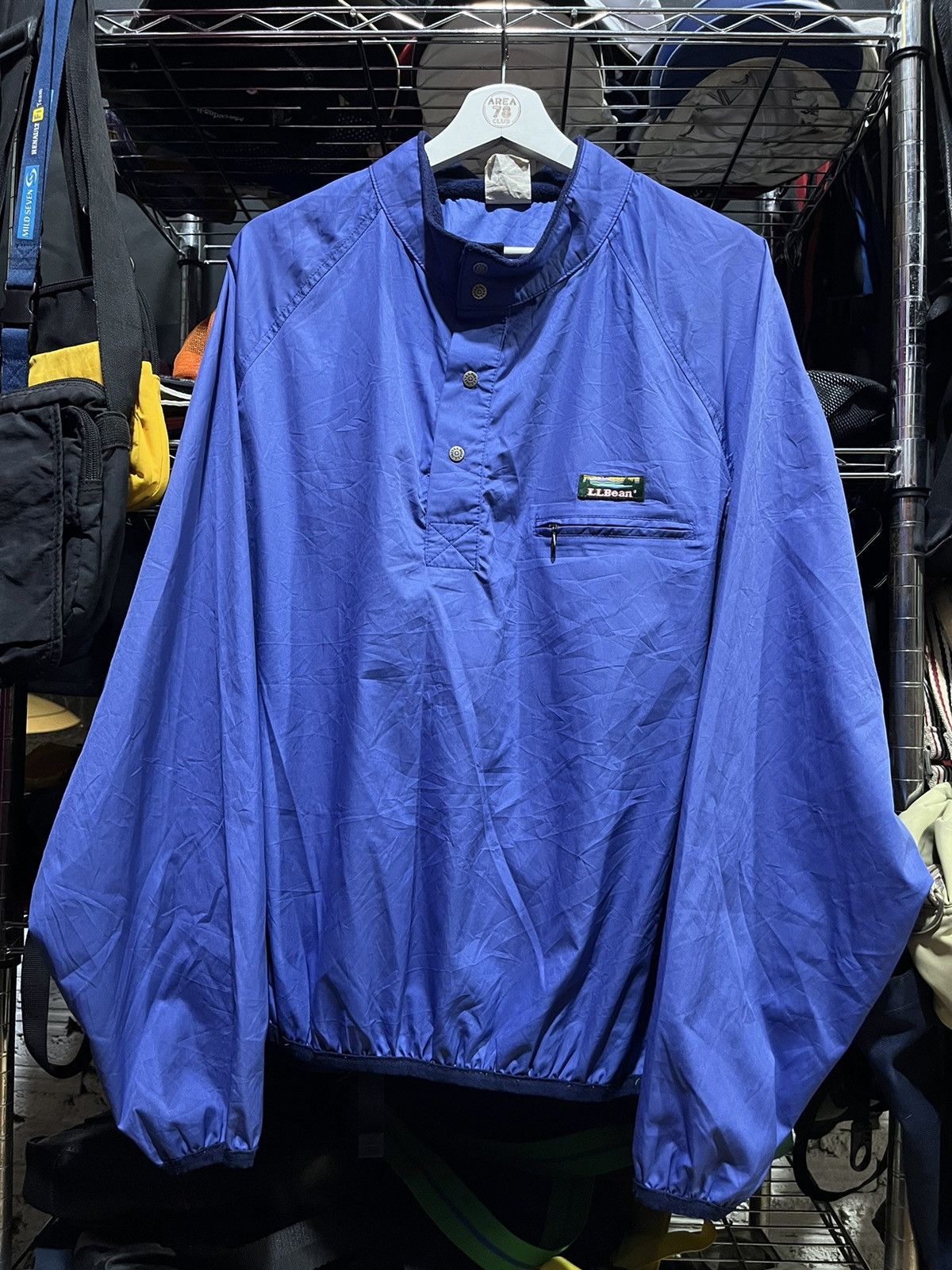 L.L. Bean × Vintage LL Bean Half Buttons Jacket Logo 90s Size US L / EU 52-54 / 3 - 1 Thumbnail
