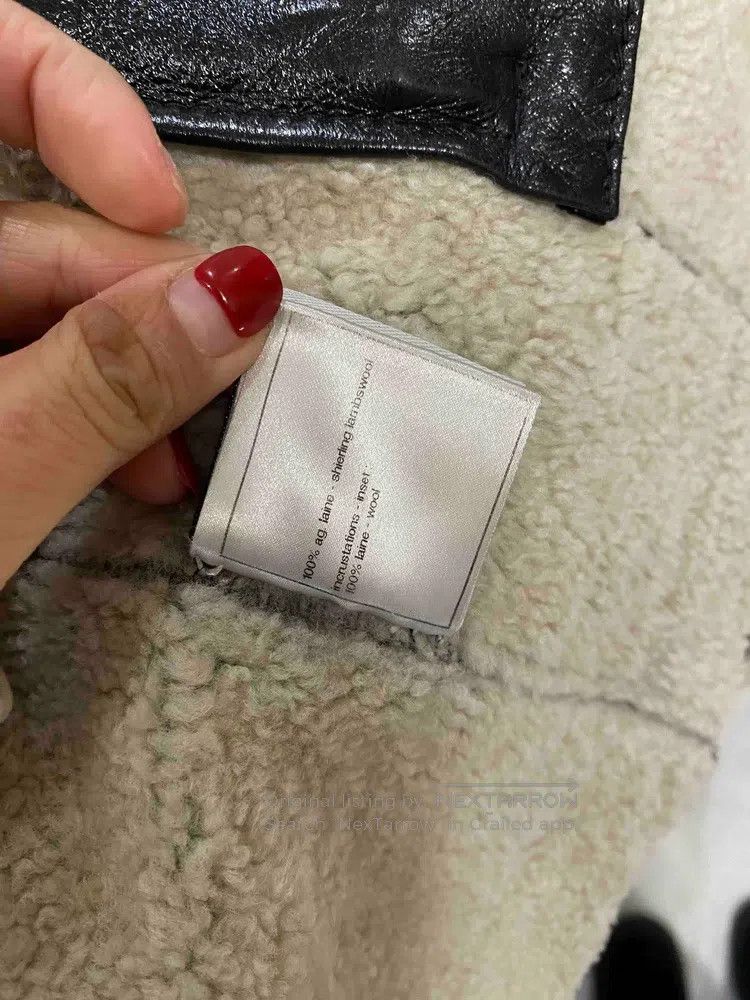 Chanel Chanel 08a black fur all-in-one zipper jacket Size XS / US 0-2 / IT 36-38 - 9 Thumbnail