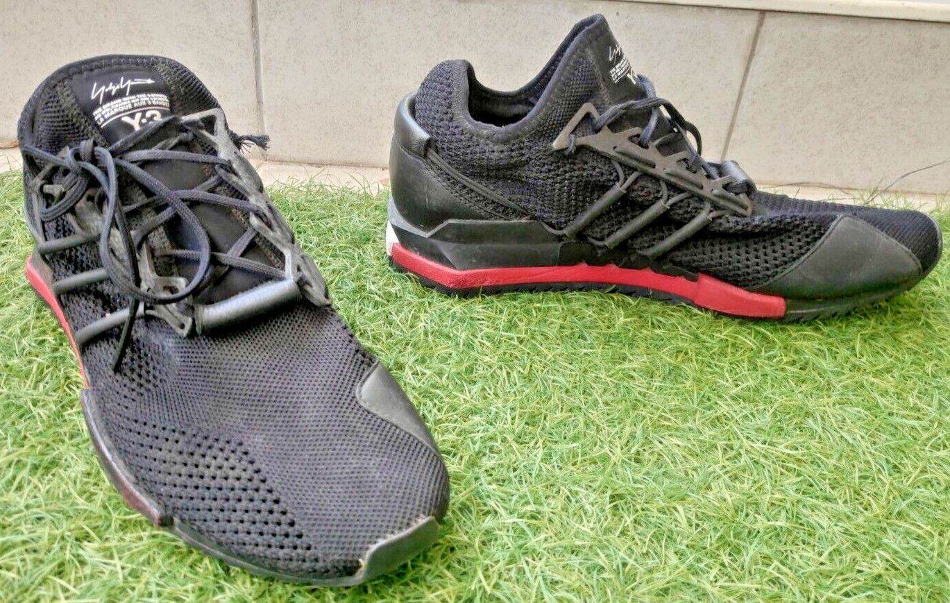 Adidas × Y-3 Adidas Yohji Yamamoto Y-3 Harigane Black Chili Pepper AC7192 Size US 10.5 / EU 43-44 - 1 Thumbnail